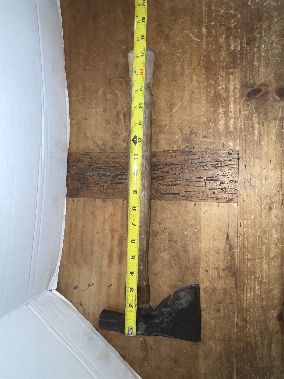 True Temper A28 Hatchet Roofing Axe Tool Wood Handle hammer Bushcraft Framer