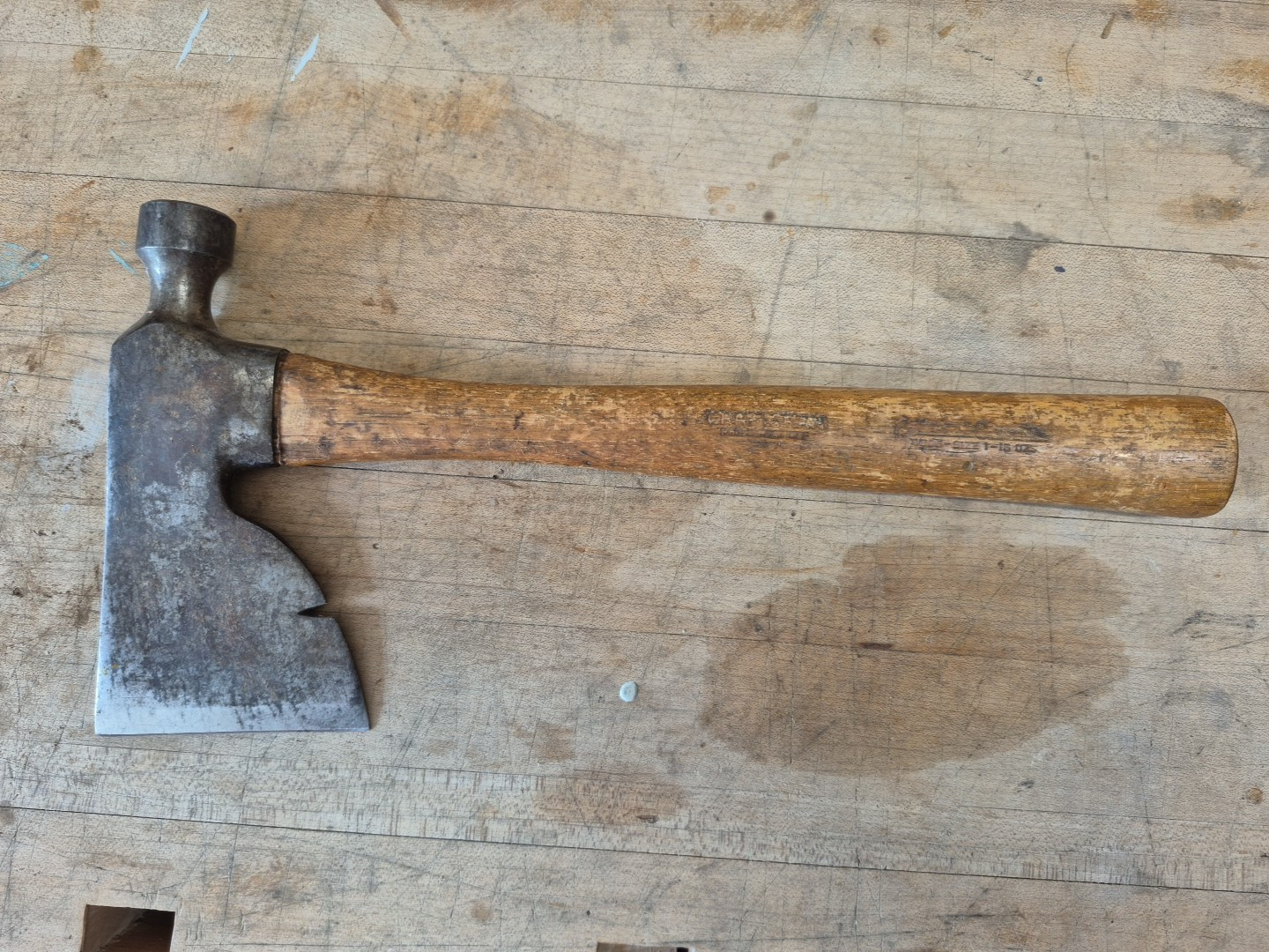 VINTAGE CRAFTSMAN CARPENTER HATCHET AXE