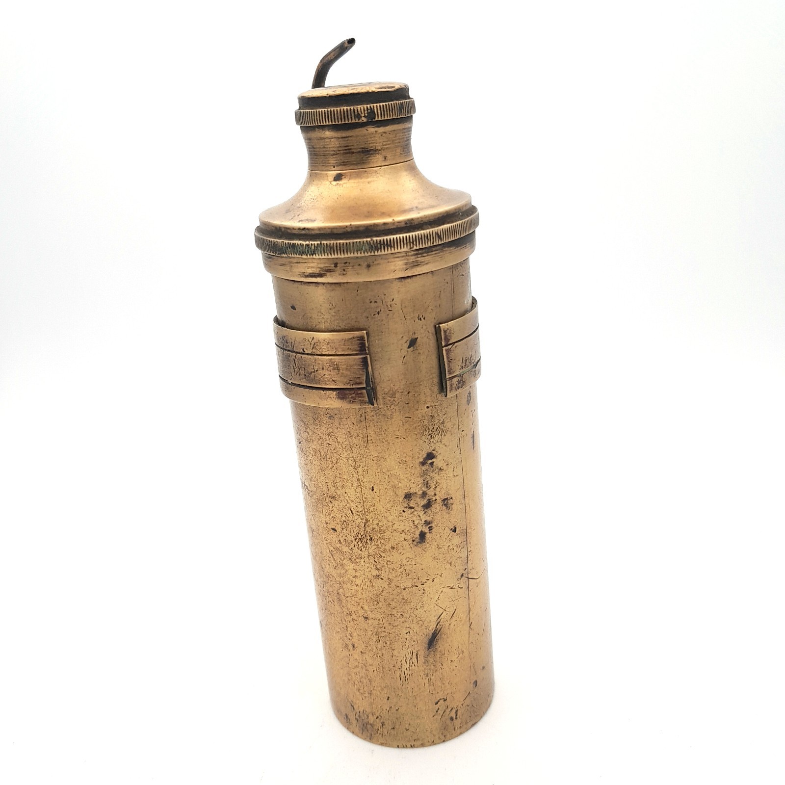 Antique Vintage Brass Jewellers Blow Torch Lamp Soldering