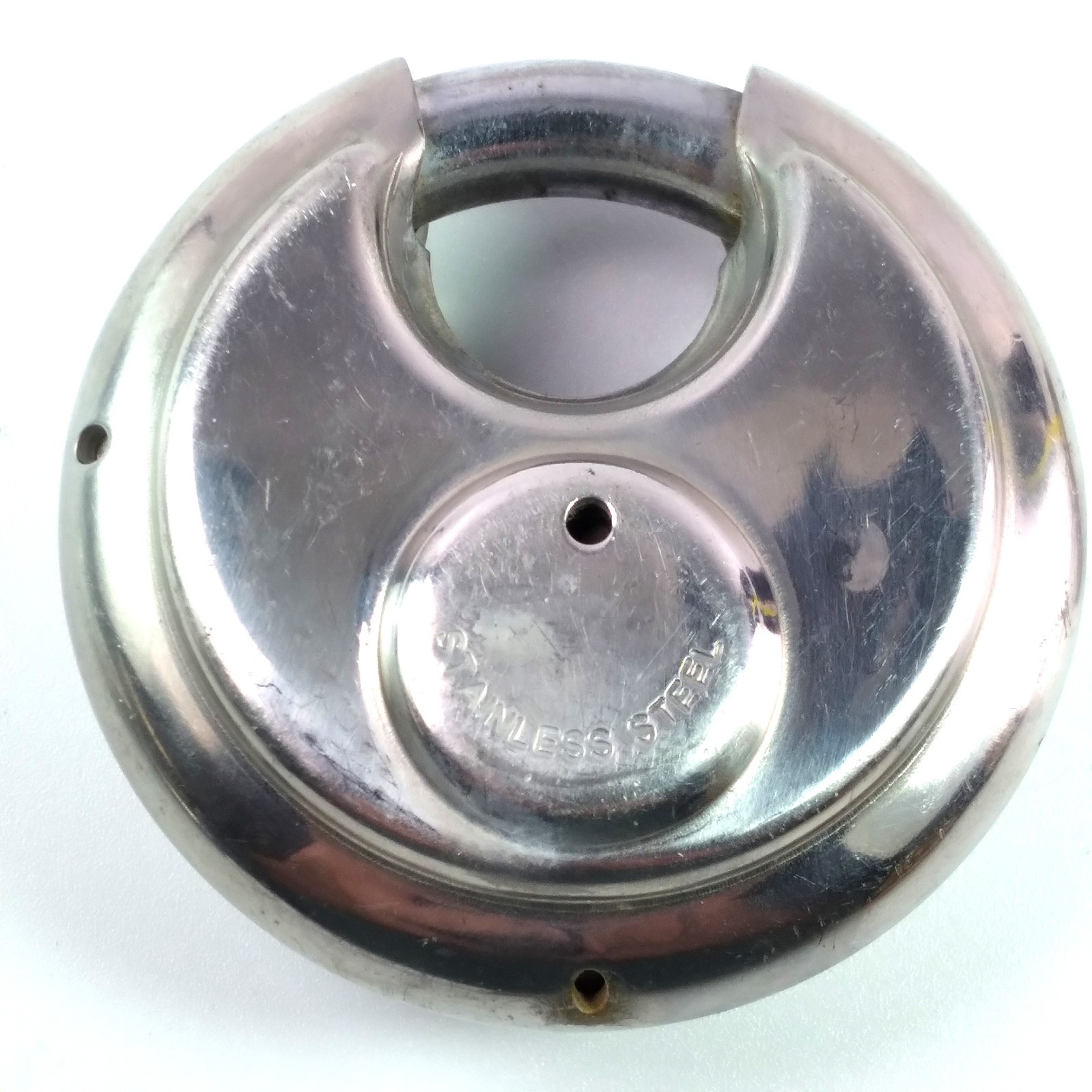Hardened Disc Padlock Stainless Steel Storage Lock Bike Lock – Comes With 2 Keys