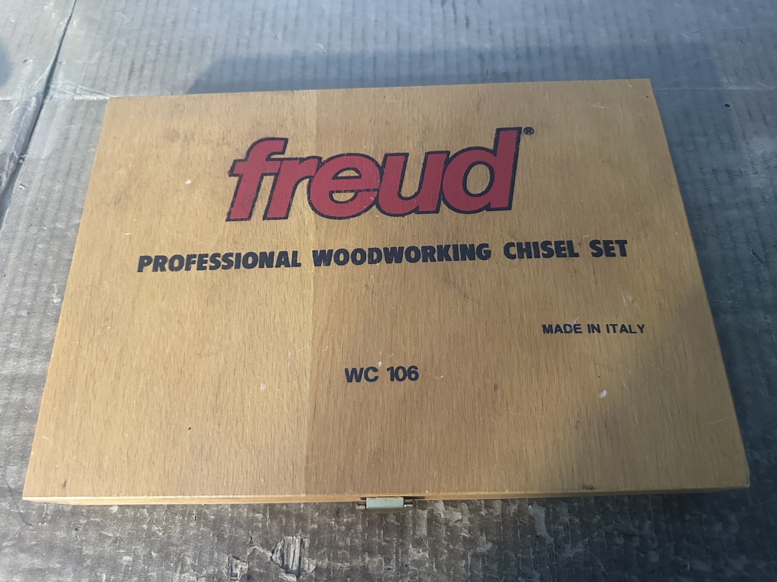 VINTAGE FREUD 6 PIECE PROFESSIONAL WOODWORKING CHISEL SET NO. 106