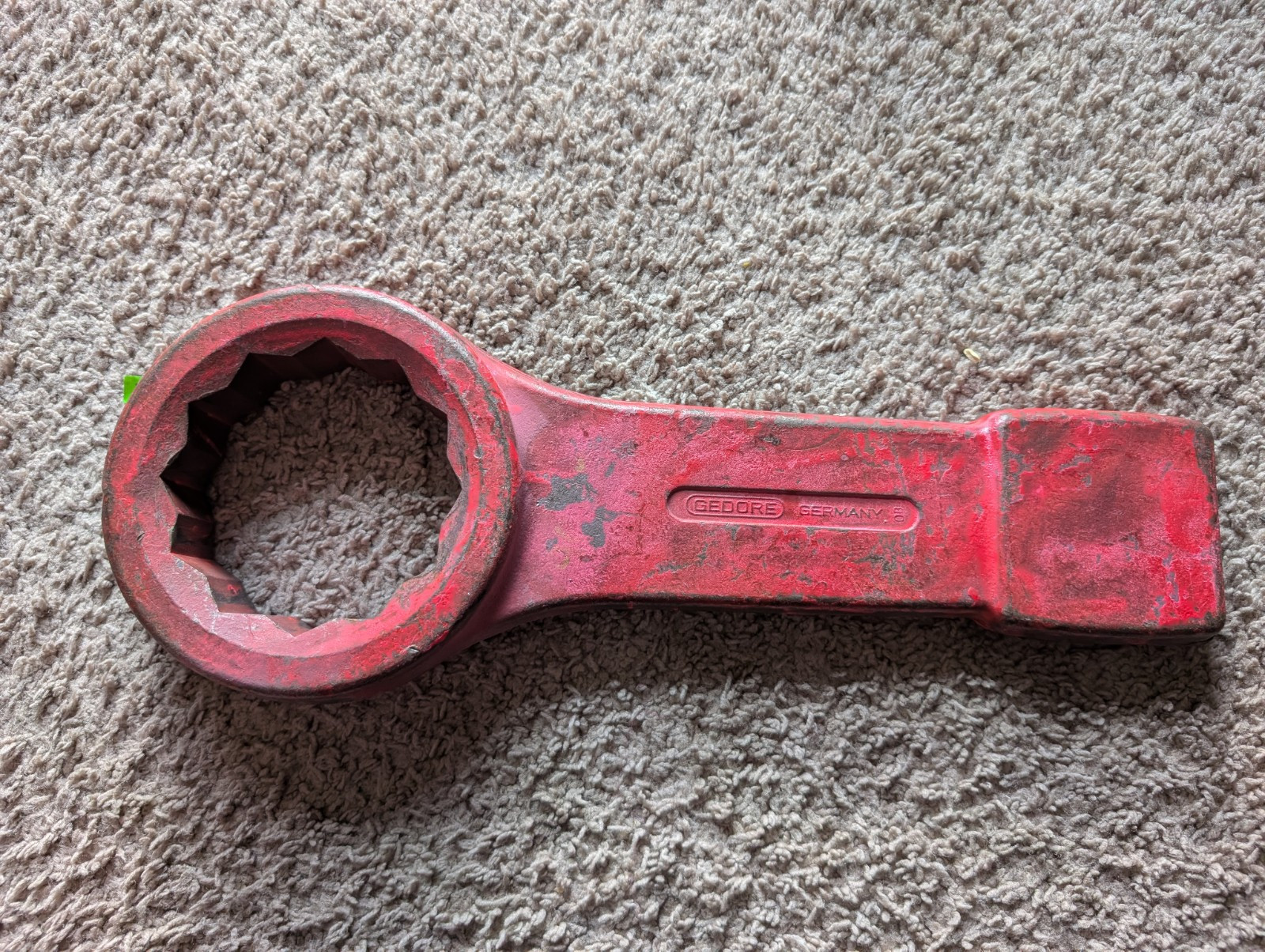 Gedore 90 mm No.306 Made in Germany Ring Slugging Spanner