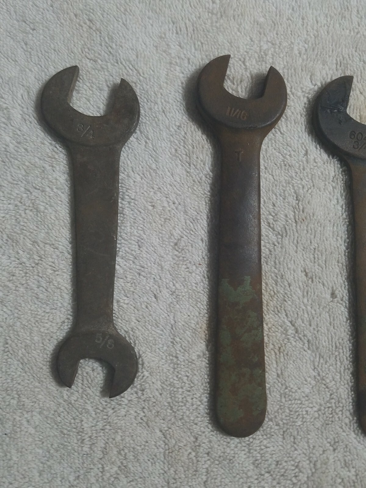 Vintage Lot of Open Ended Wrenchs Craftsman, Billings, Williams