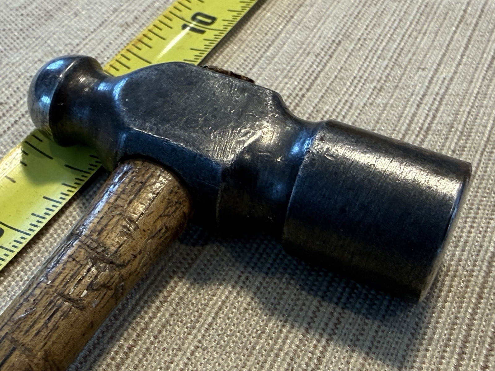 VINTAGE 3.6 OZ BALL PEEN HAMMER MACHINIST JEWELER SILVERSMITH CRAFTSPERSON