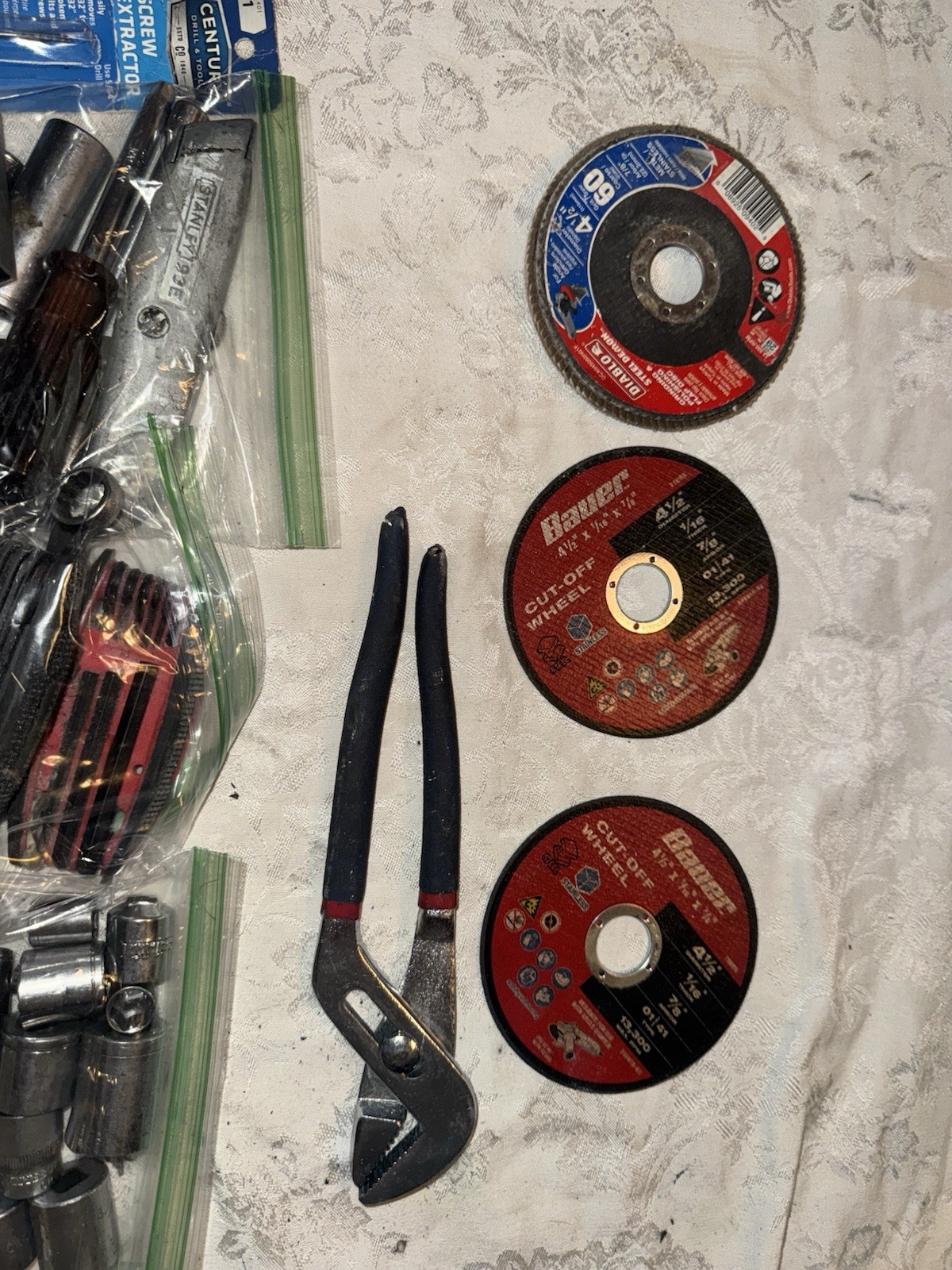 Assorted Tools and Miscellaneous Items. Used.