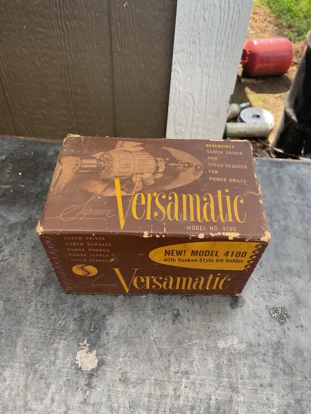 Supreme Products Versamatic Model 4100 Reversible Power Drill Speed Reducer