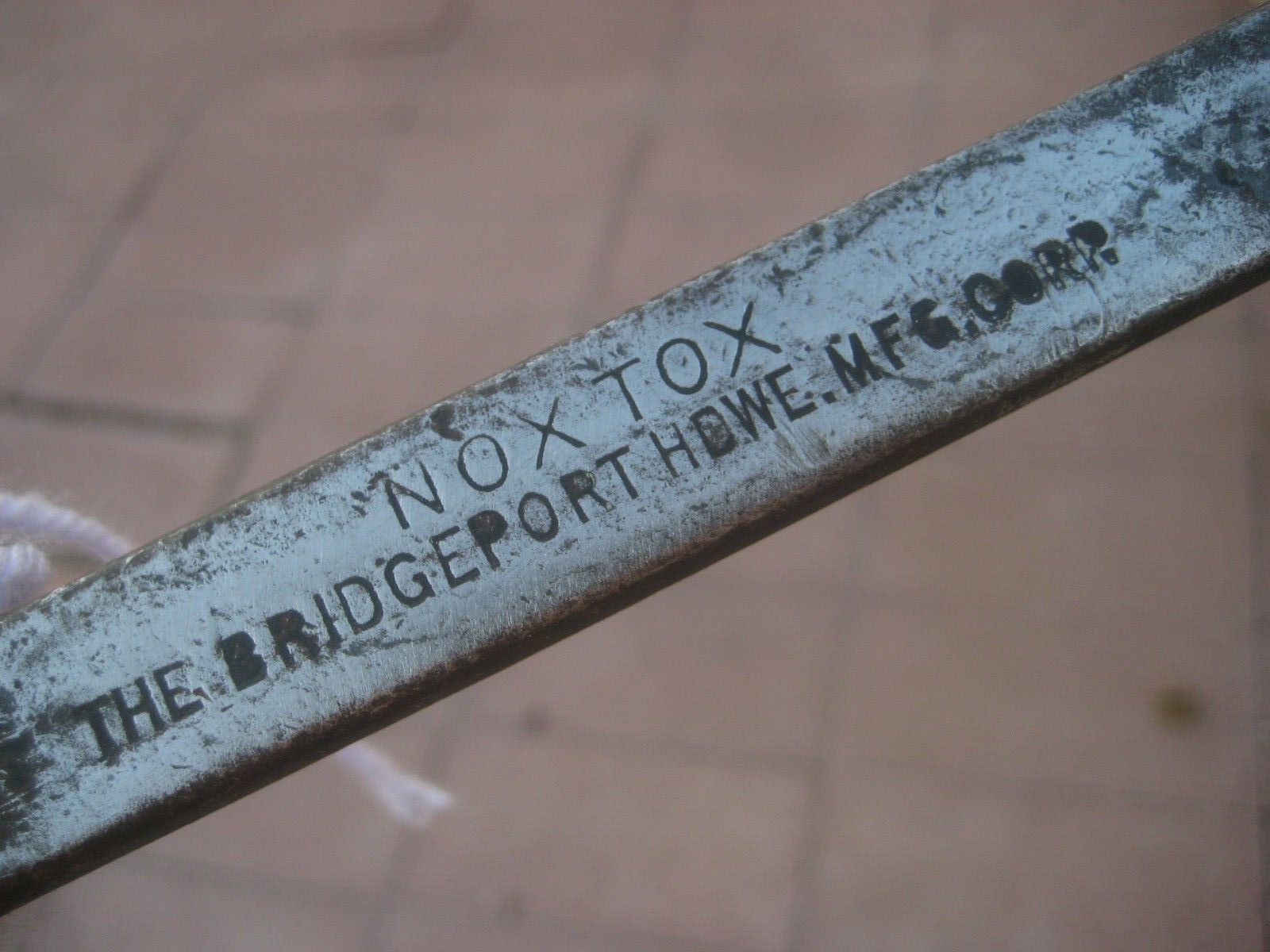 Vtg 6 oz. Head Size * BRIDGEPORT HDWE MFG CORP * Hammer Pry Bar Nail Puller USA