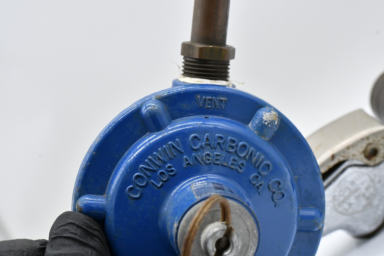 Vintage Helium Balloon Inflator Set-Up By Conwin Carbonic Co