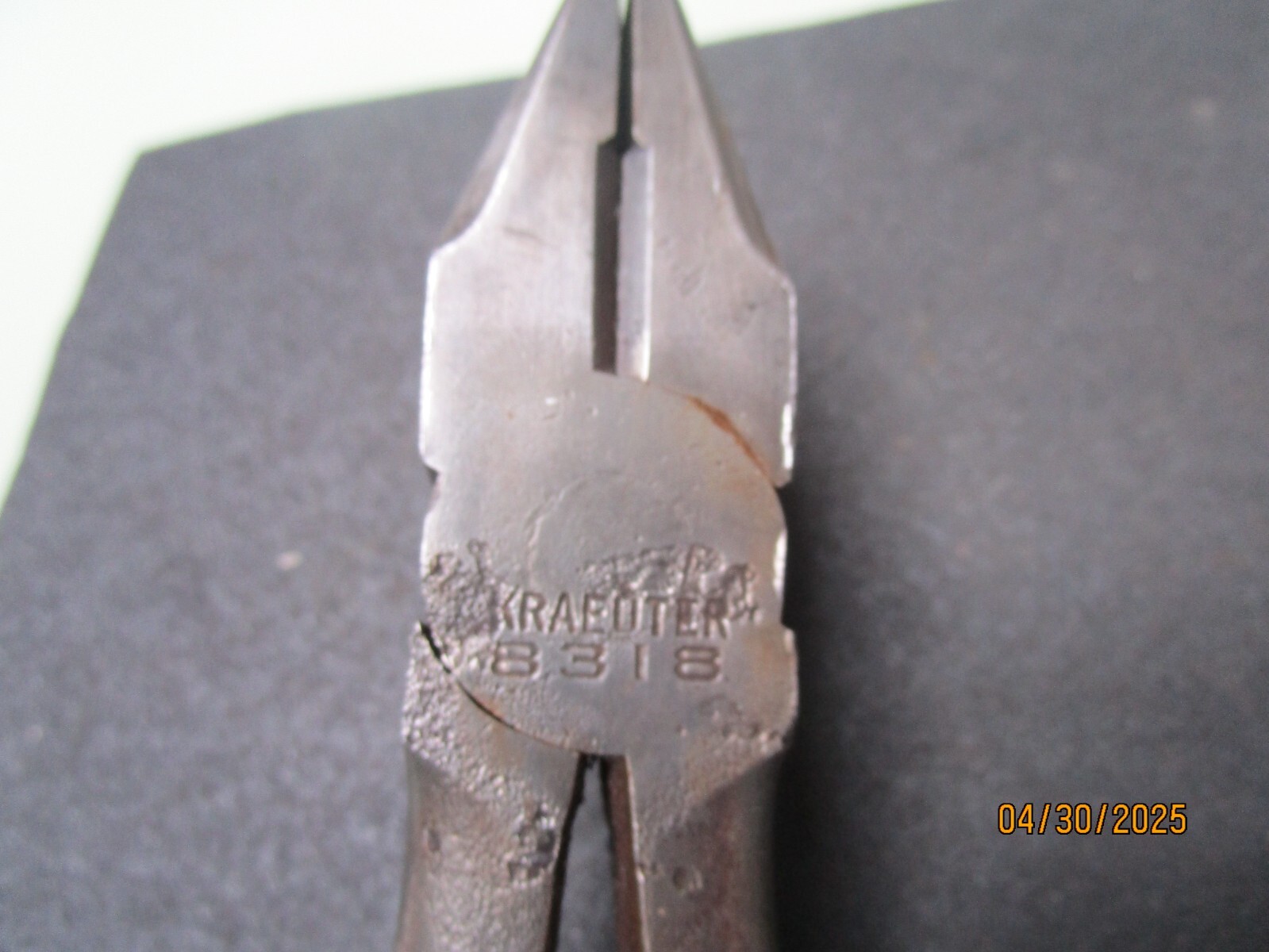 Vintage Kraeuter Linemans Pliers 8318