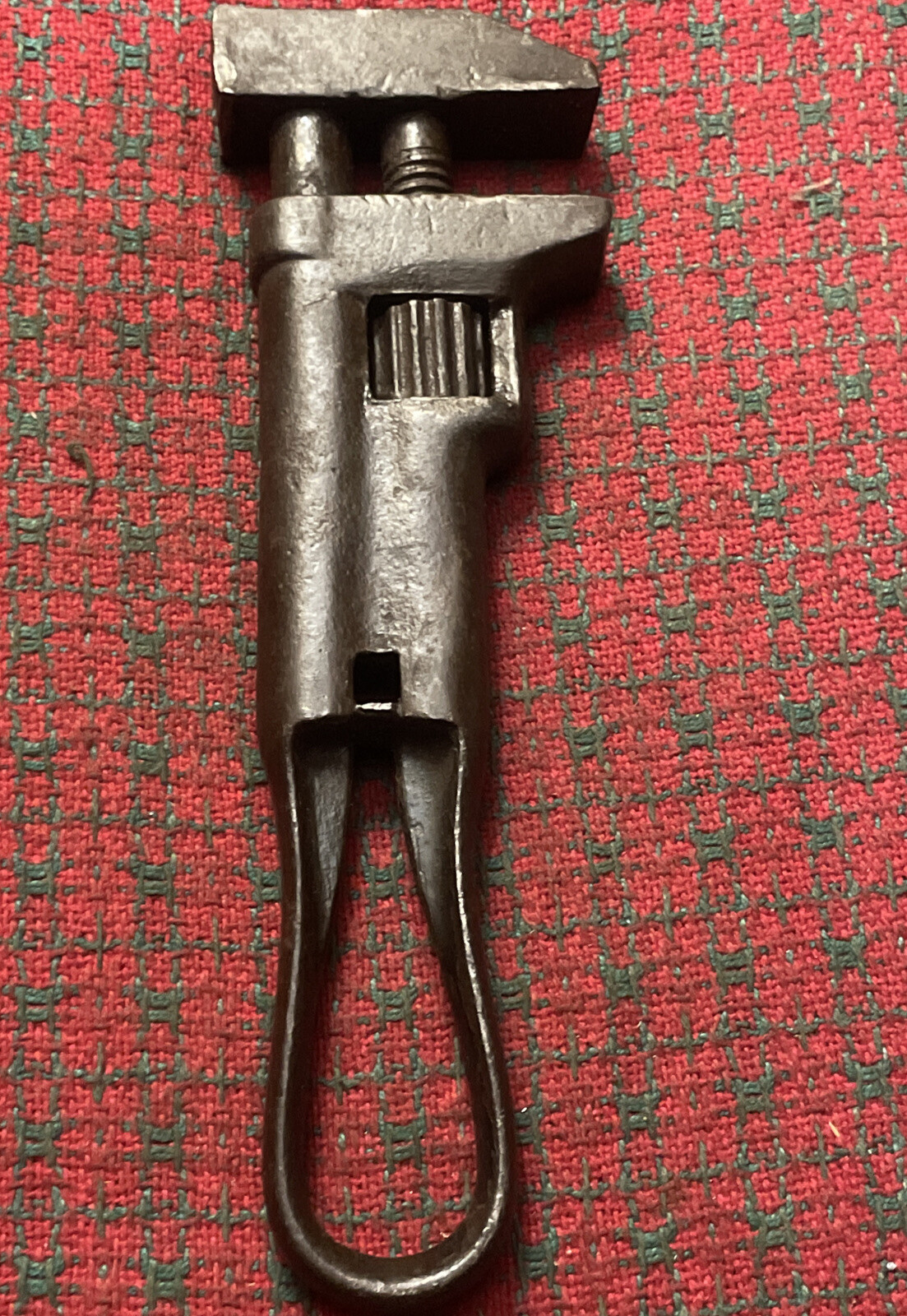 Antique Adjustable Bike wrench Antique Mechanics/Farm motorcycle pat. 1897