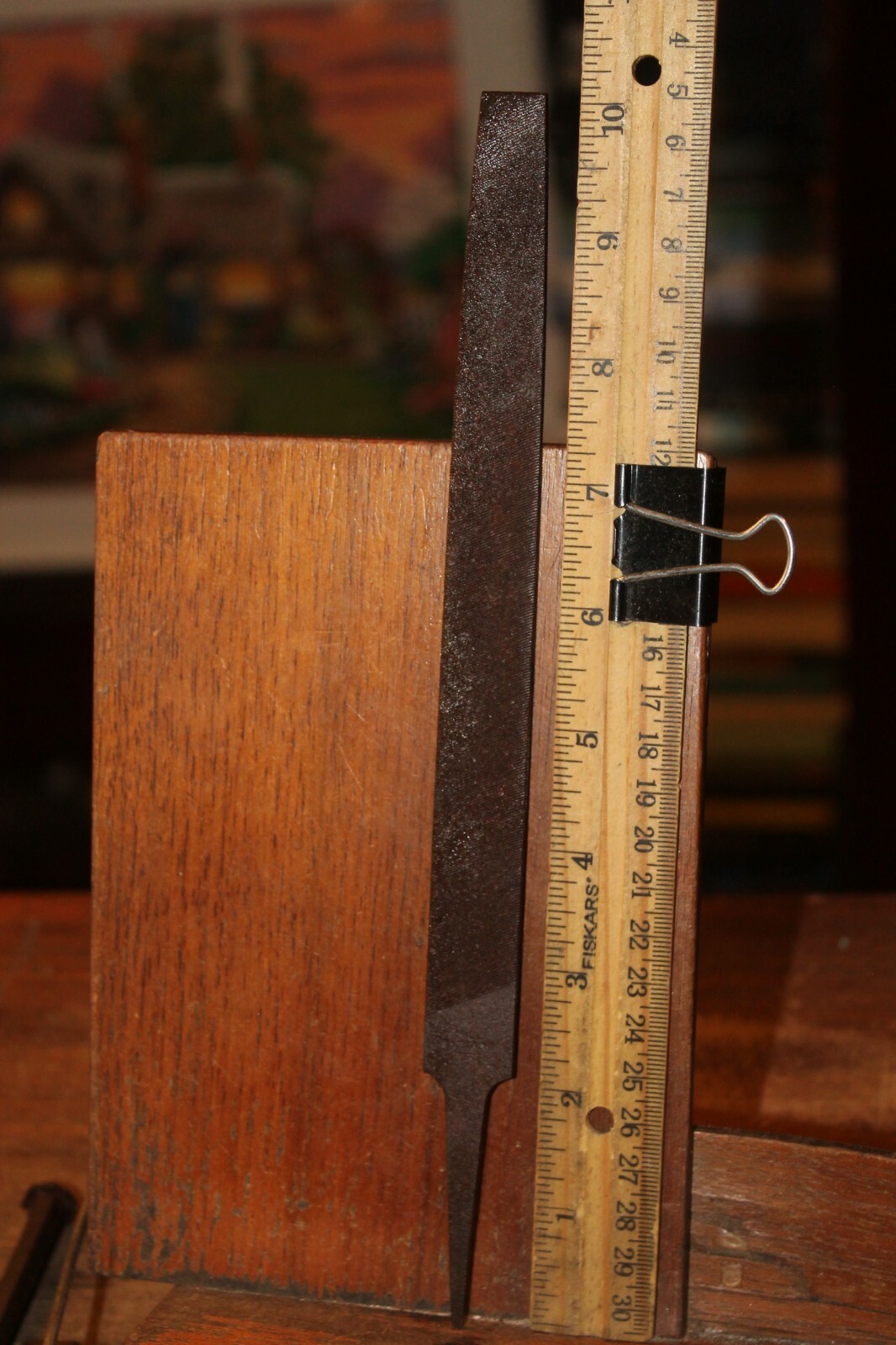 Antique Nicholson Black Diamond Mill Bastard File