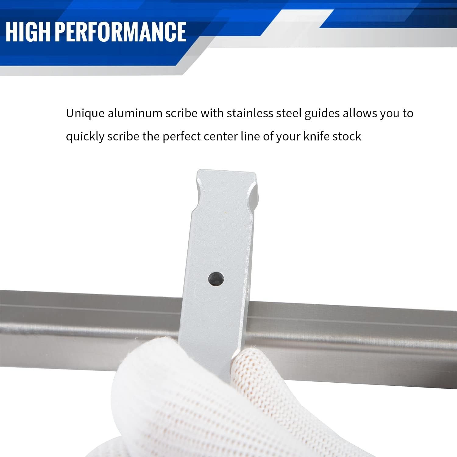 Knife Making Metal Scribe Tool Precision Height Gauge Scriber Center Finder Line