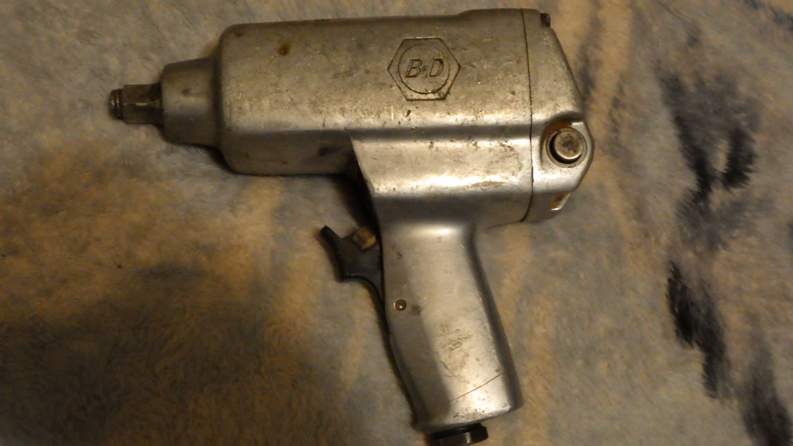 Vintage Black & Decker Air Impact Wrench No 6540 Type 2