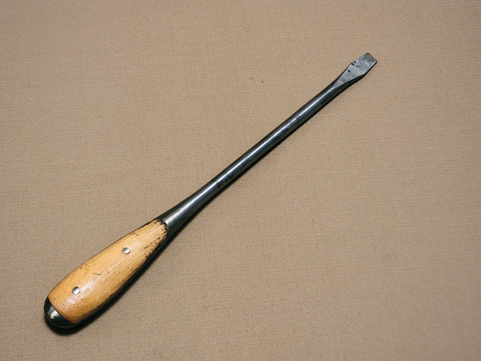 #11 WWII Vintage IRWIN US of A 14 1/2″ 41-S-1078 GMTS Screwdriver Tool CLEAN
