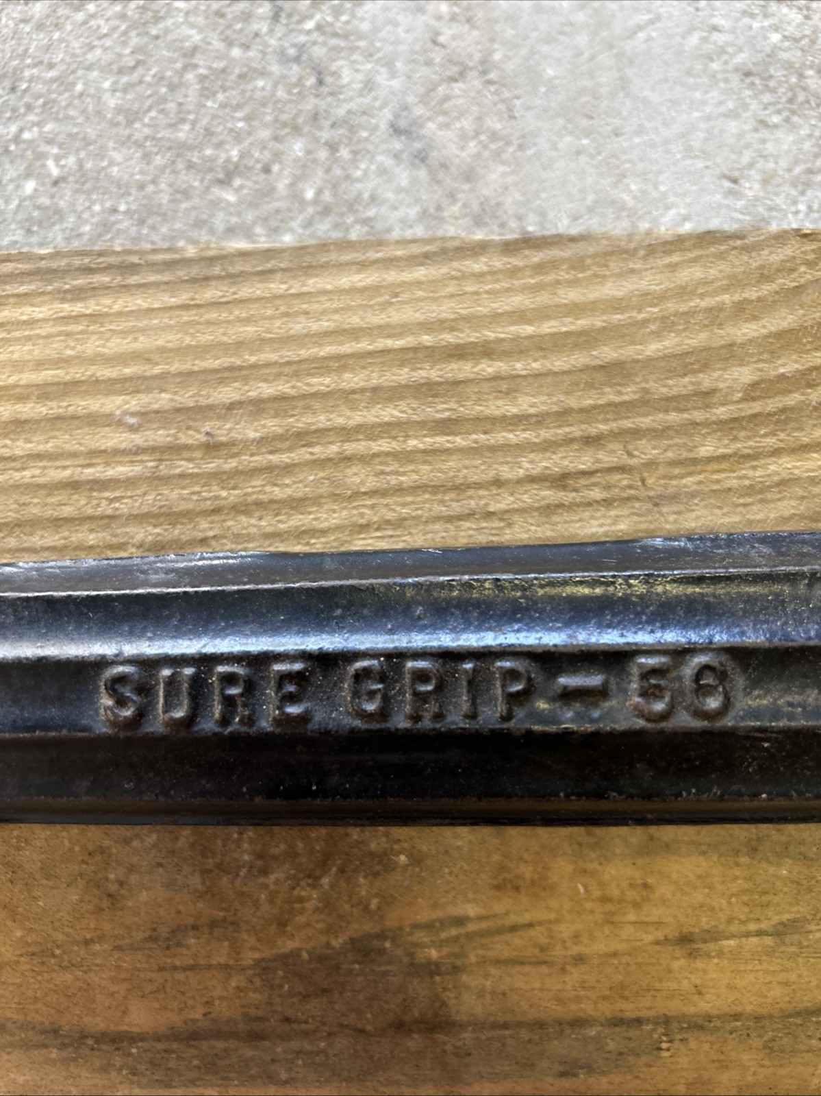 Vintage Bridgeport Sure Grip No. 56 Slide Hammer Nail Puller Antique Tool USA