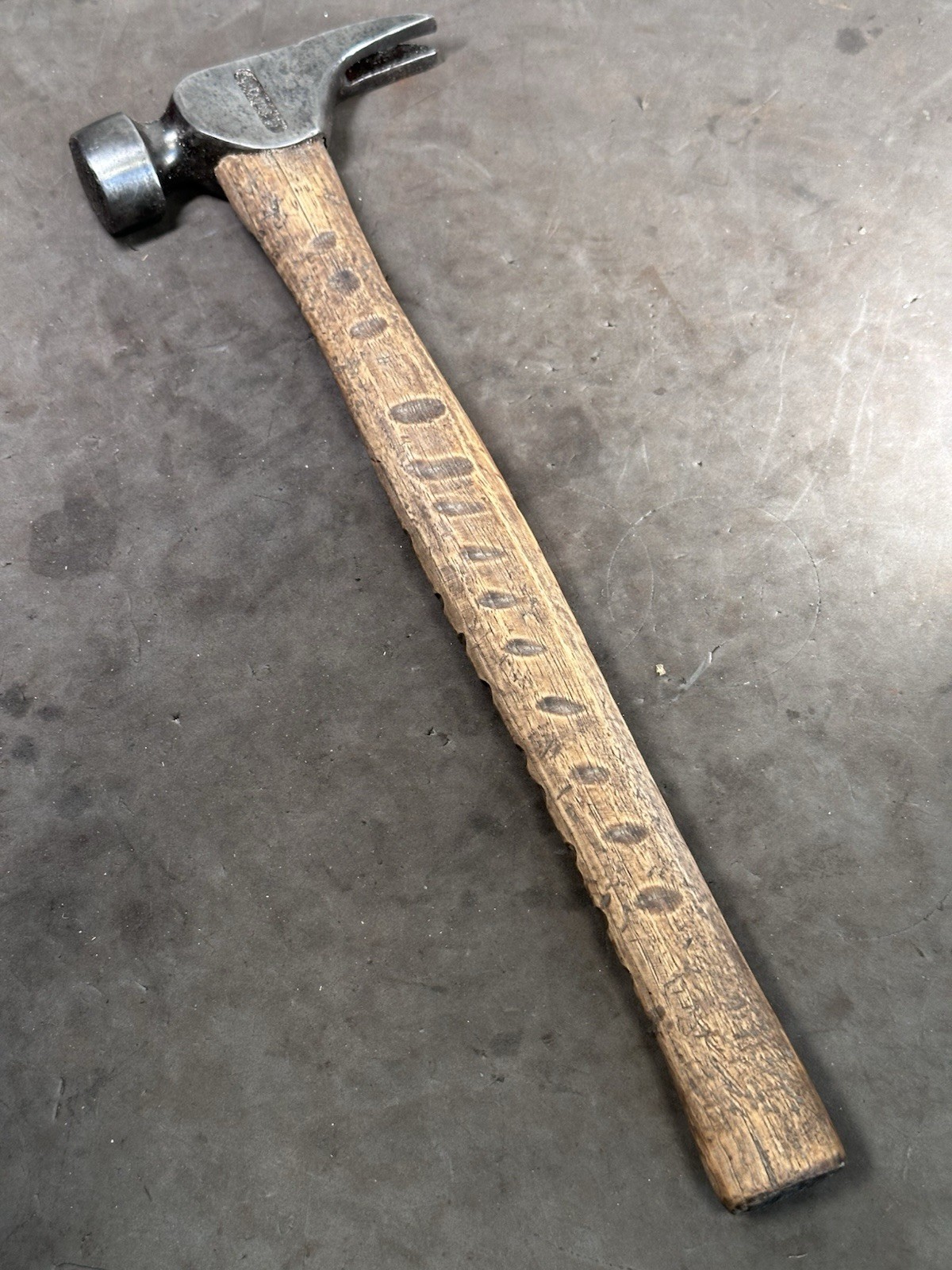 Beautiful Dalluge 21 Straight Claw Hammer Original Handle California Framer