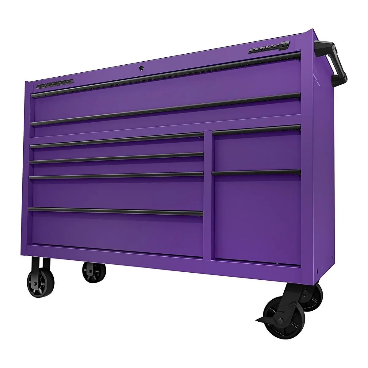 Full sized professional tool box -US General 56×22 Roller Cabinet and Top Chest