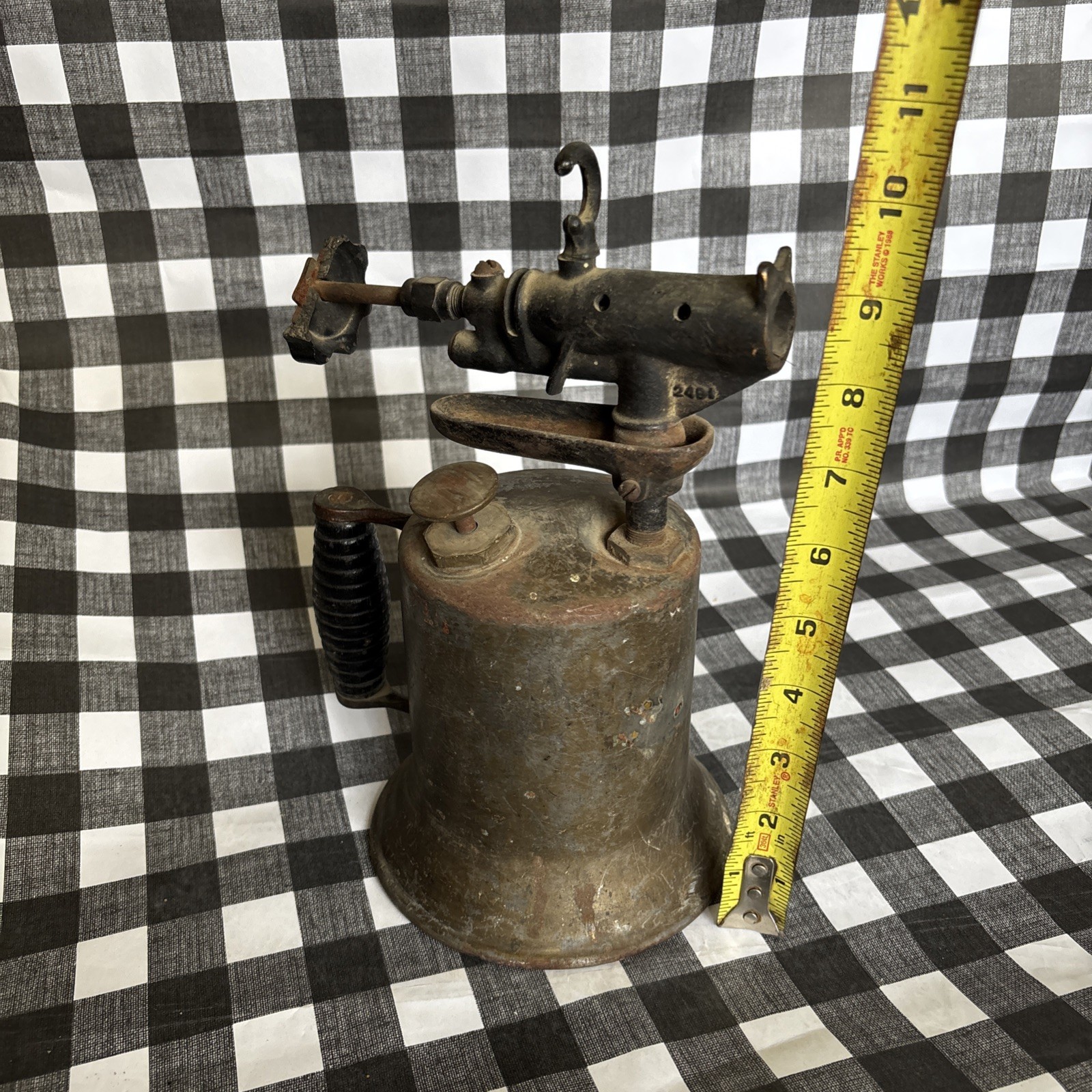 Vintage Antique Blow Torch The Turner Brass Works Number 249-1