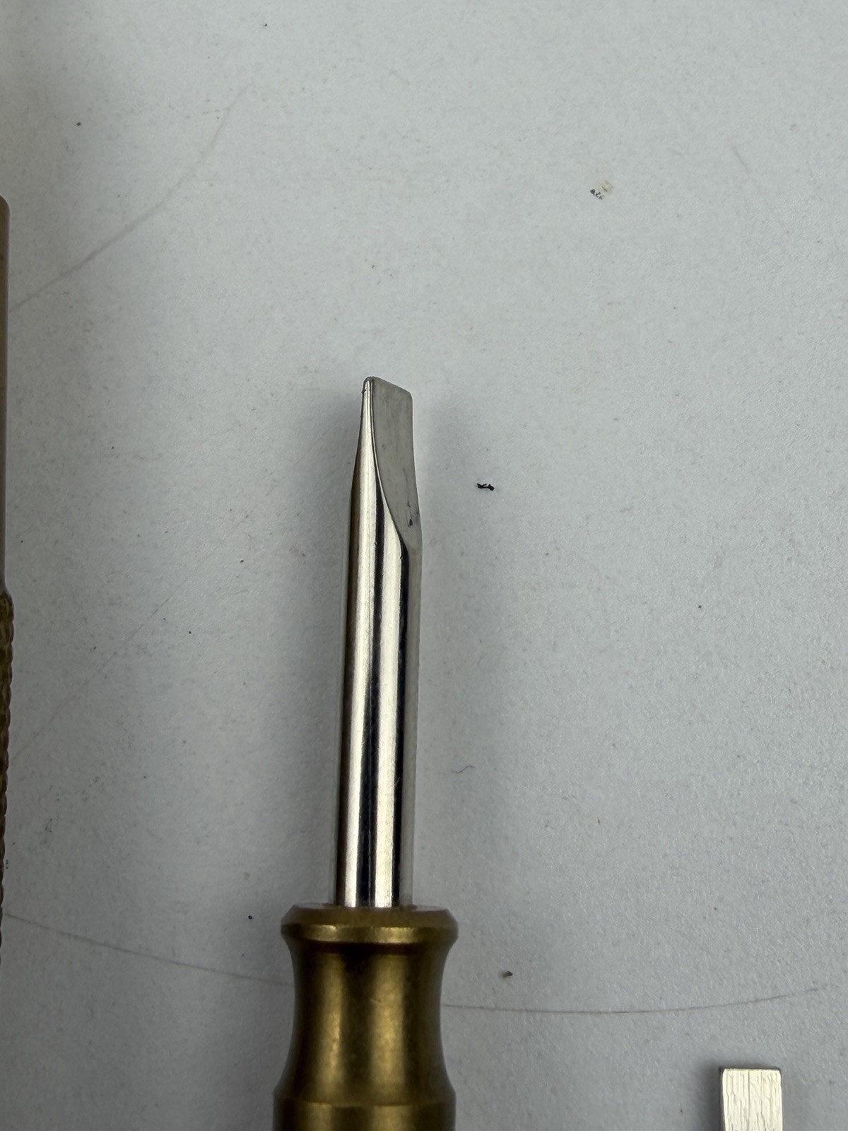 Vintage | 4 In 1 | Brass | Nesting Slotted Screwdriver Claw Hammer Combo