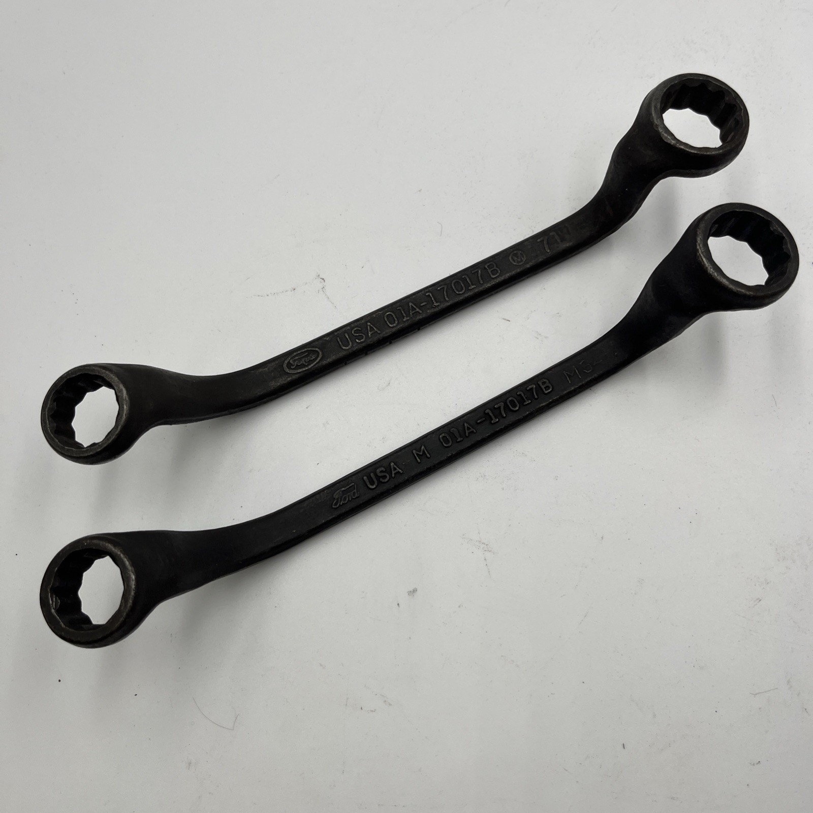 Vintage Ford Motor USA M 01A-17017B M34 M71 Double Box Wrench Tool 12 Point