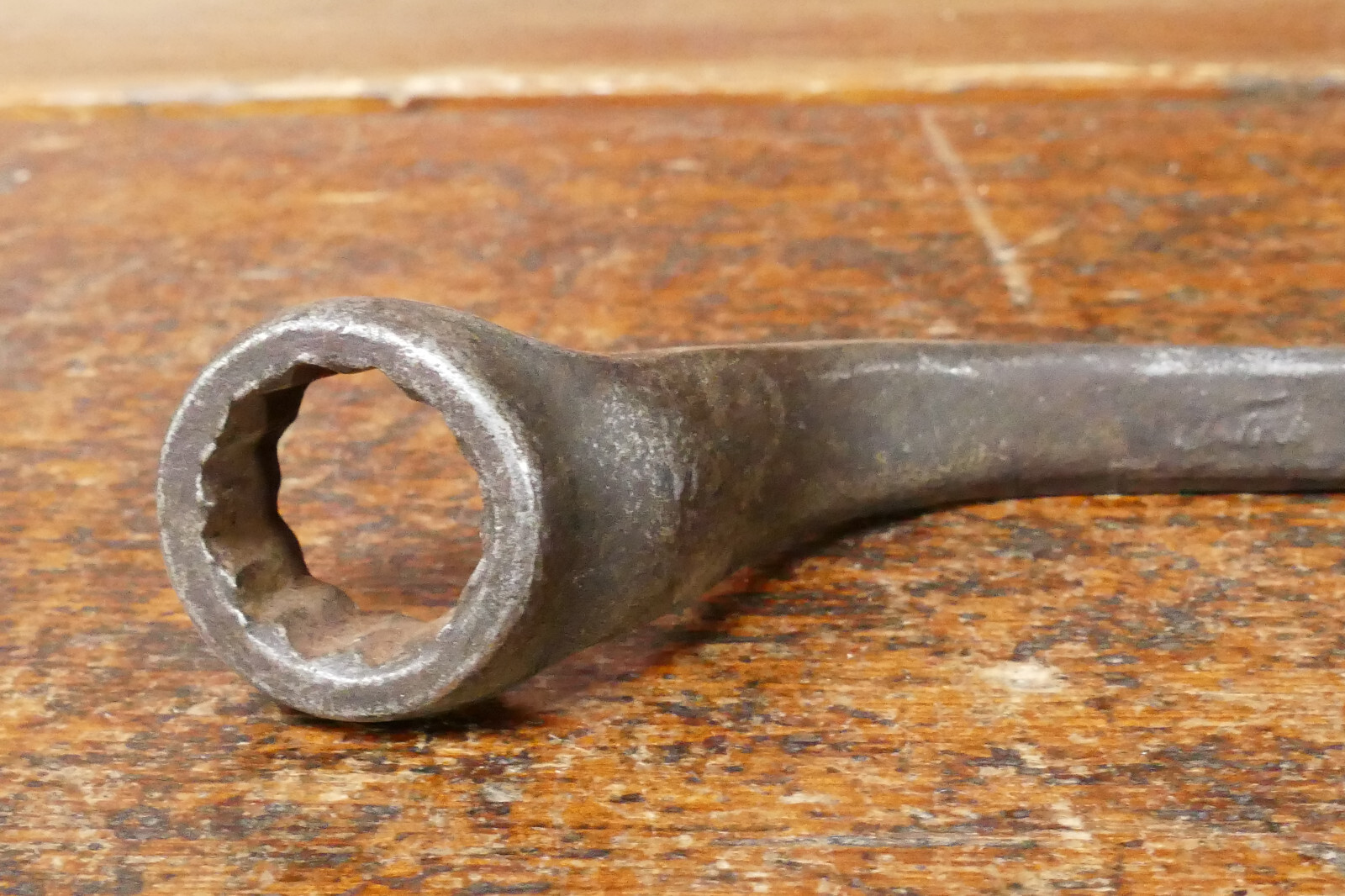 VINTAGE FORD MOTOR COMPANY BOXED IN WRENCH M 01A-17017 B – MADE IN USA 9 1/8”