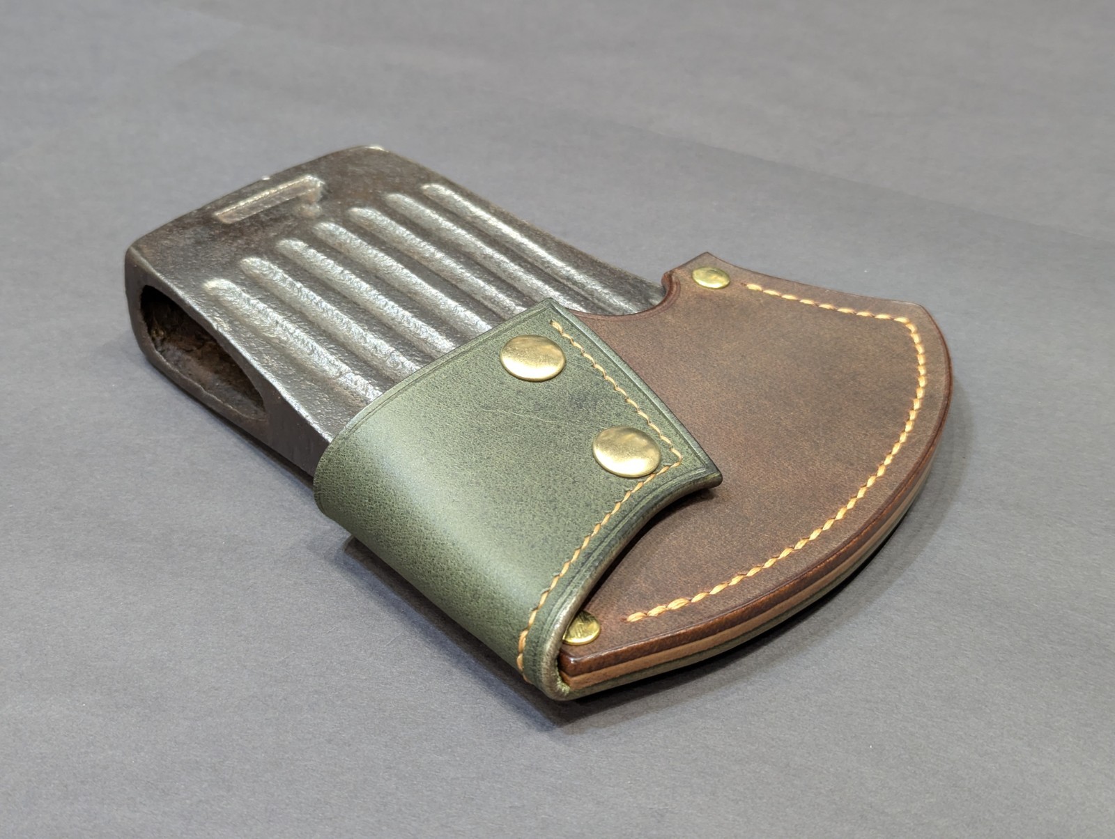 Keesteel Washboard (Washie) Tassie Ax Handmade Leather Axe Mask “ONLY” Read Desc