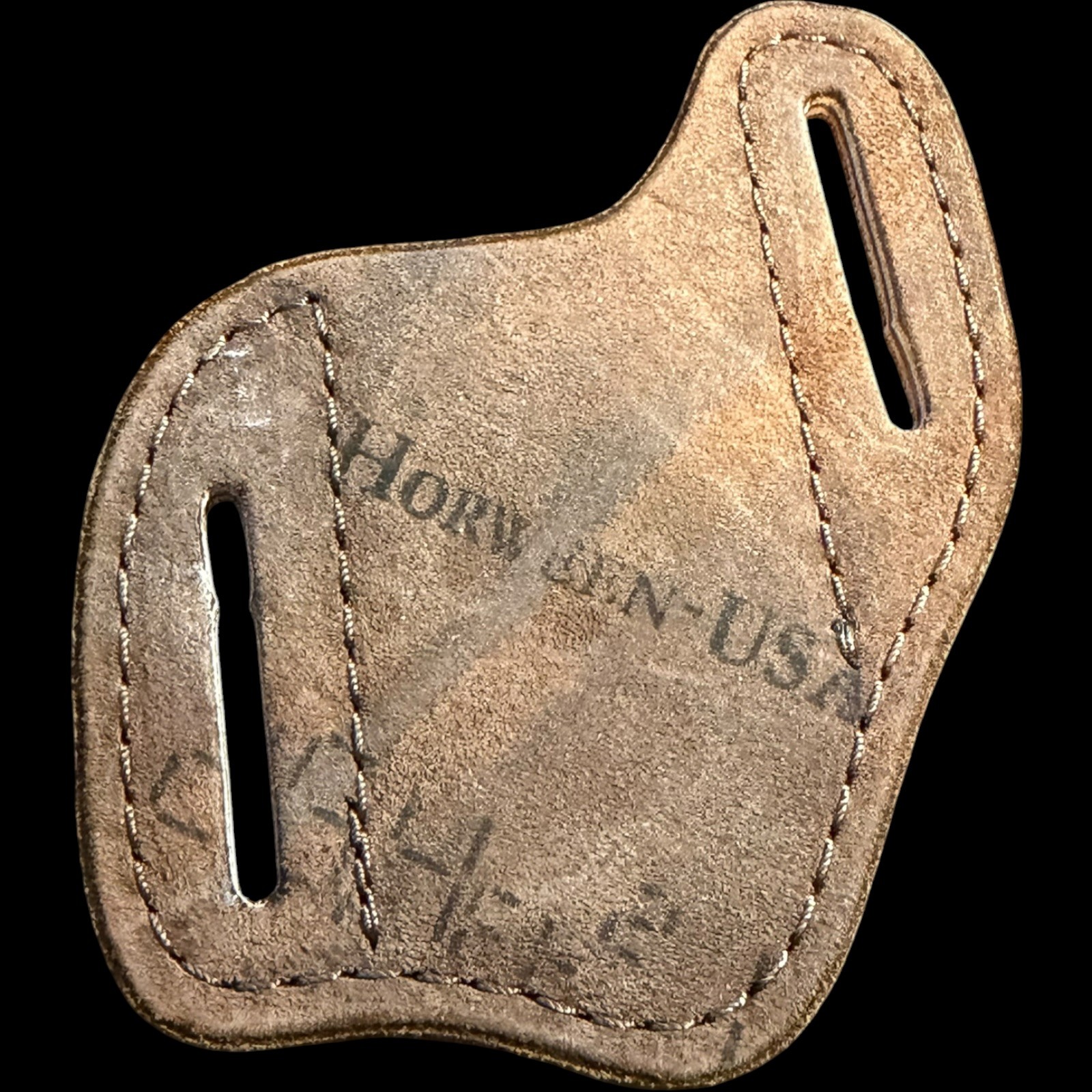 Horween USA Leather Belt Loop Tool Pocket Knife Holster Sheath Part Collectible