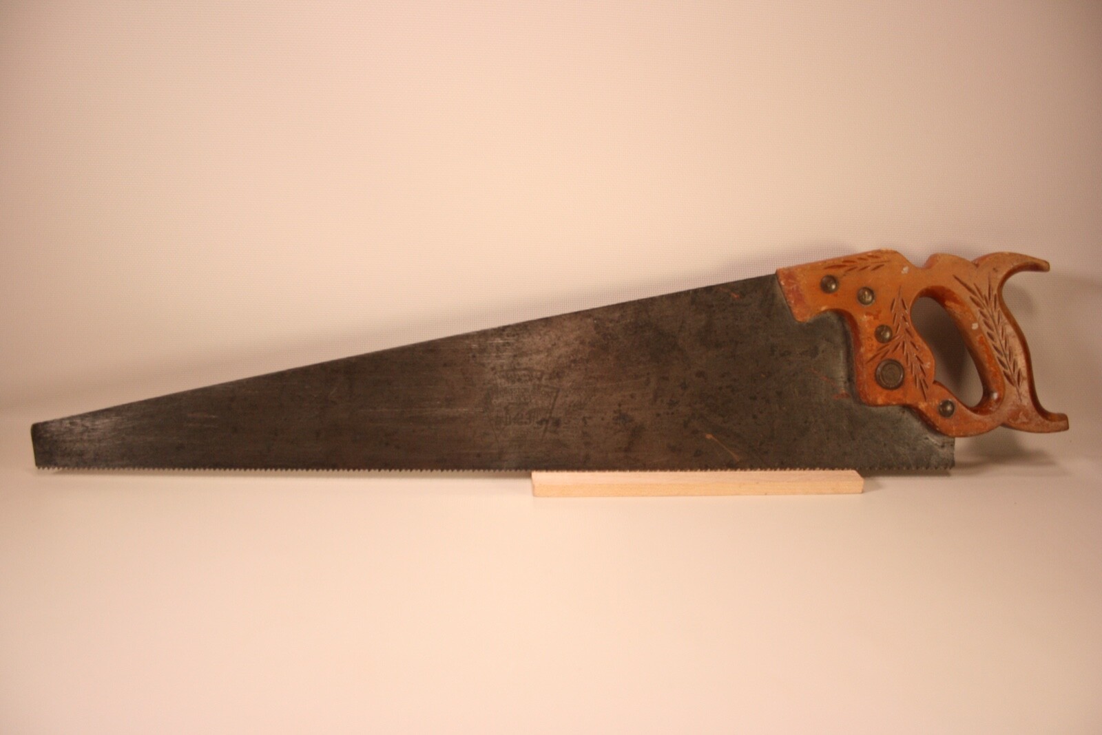 Two Disston D-23 Crosscut Saws