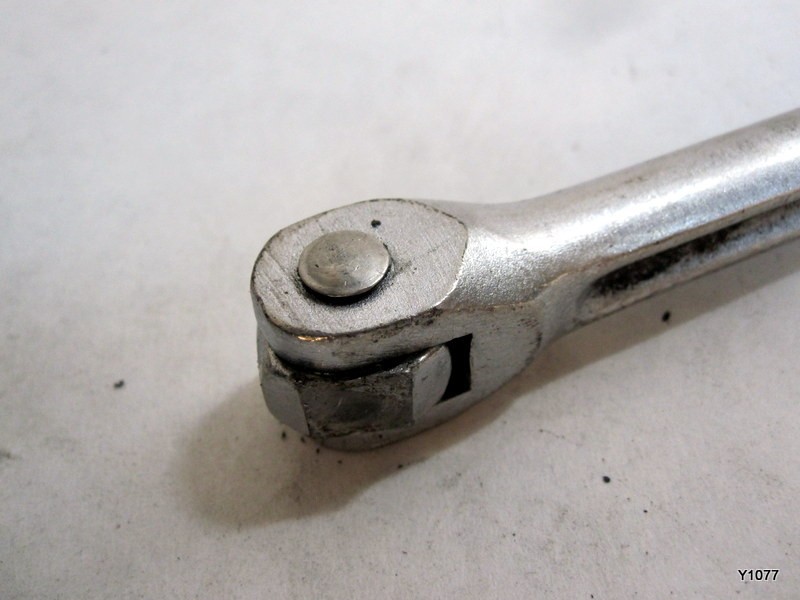 FOR PARTS 9 1/2″ Vintage Craftsman 3/8” Drive, Flex Head Breaker Bar, =V=