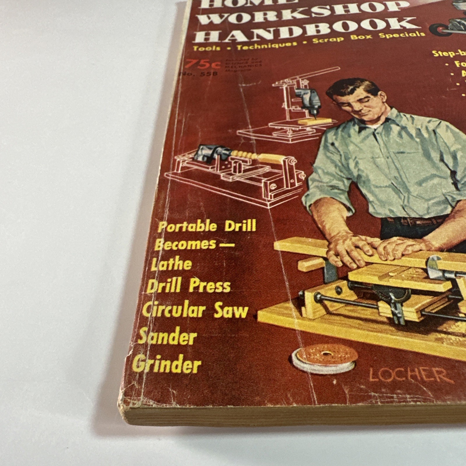 Lot of 2 Science and Mechanics Home Workshop Handbooks – 1959 #558 & 1960 #570