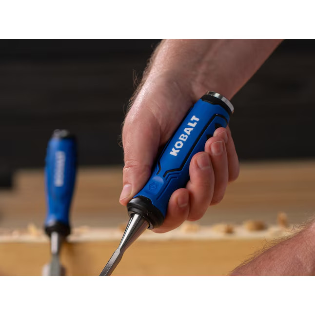 Kobalt 3 -Pack Woodworking Chisel Set