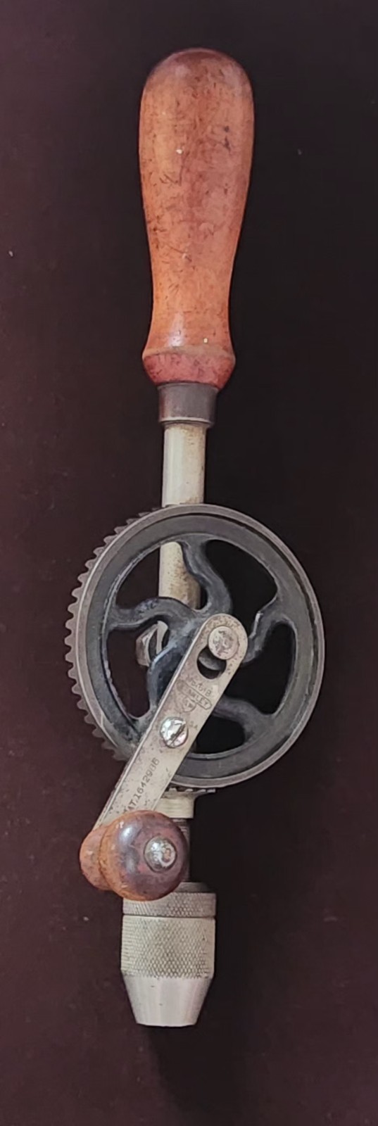 Antique/Vintage 1920-1935 Stanley Sweetheart No. 618 Hand Drill (Eggbeater)