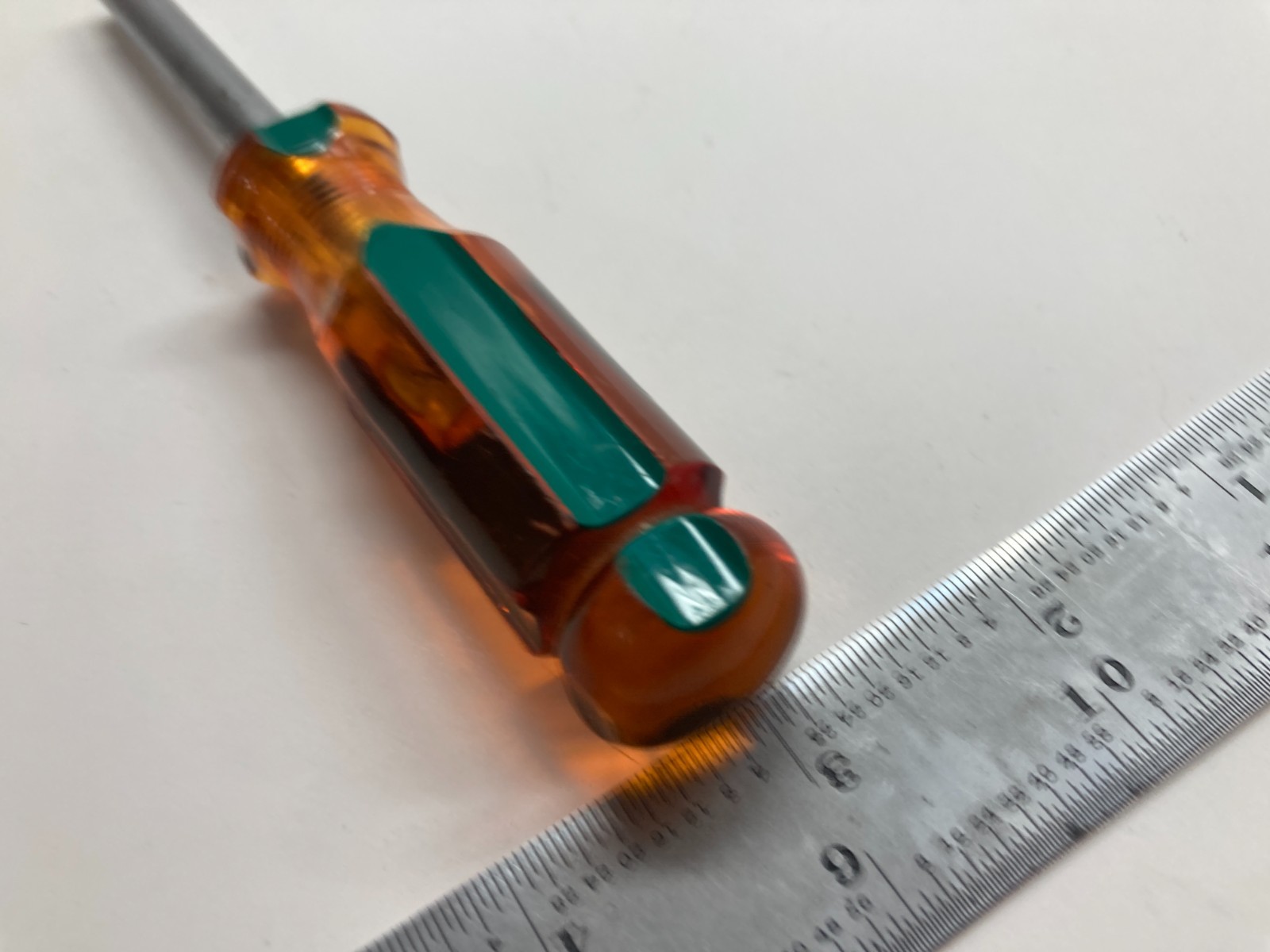 Vintage Thorsen Tools 80M Yellow & Green Handle Socket Spinner 1/4″ Driver USA