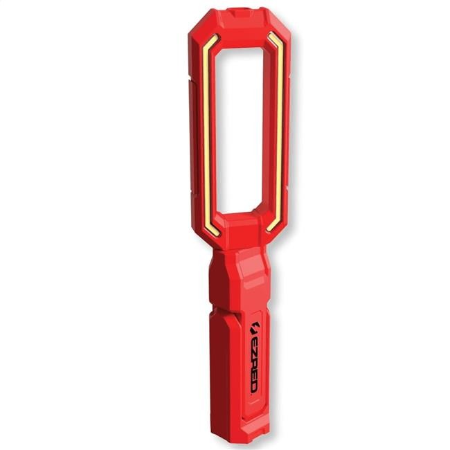 Purple 850 Lumens View Through Pivoting Work Light with Magnetic Base Red