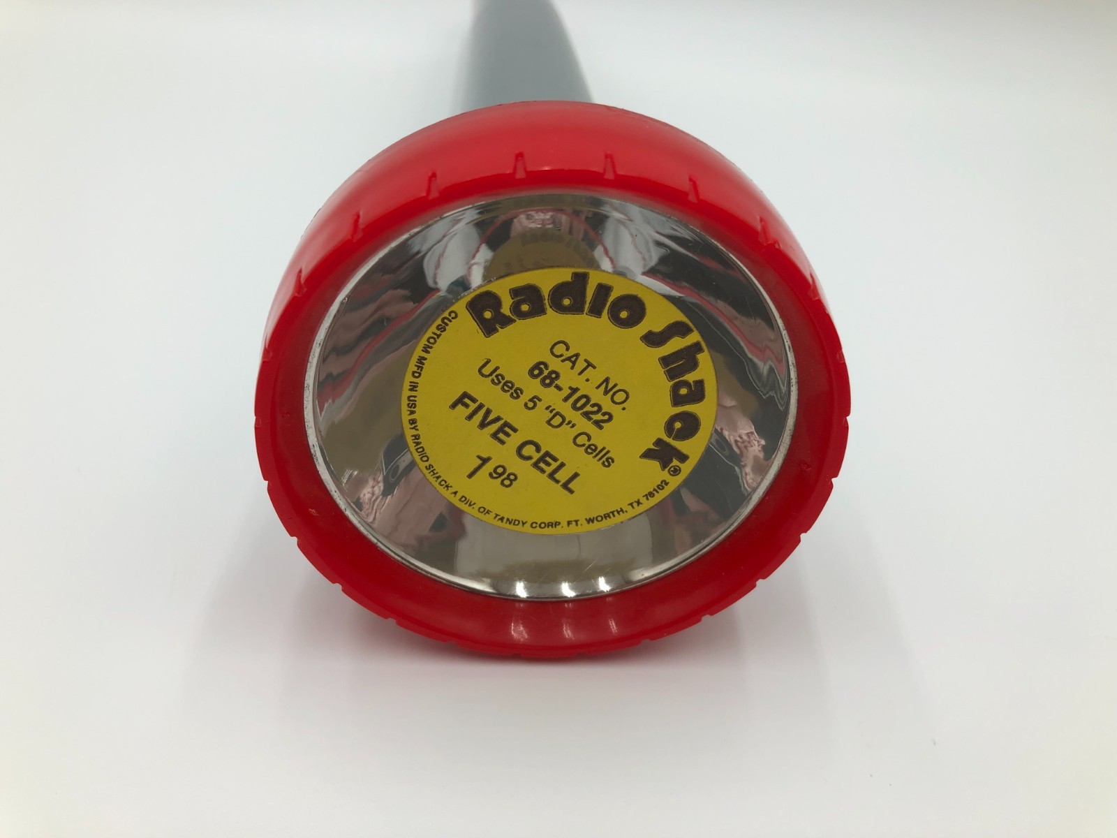 NEW Vintage Tandy Radio Shack 5 cell flashlight CAT NO. 68-1022 Made in USA
