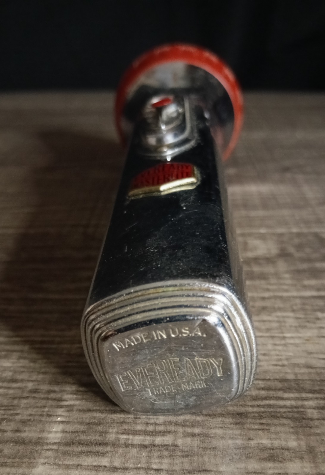 Vintage Eveready Masterlite Chrome Flashlight