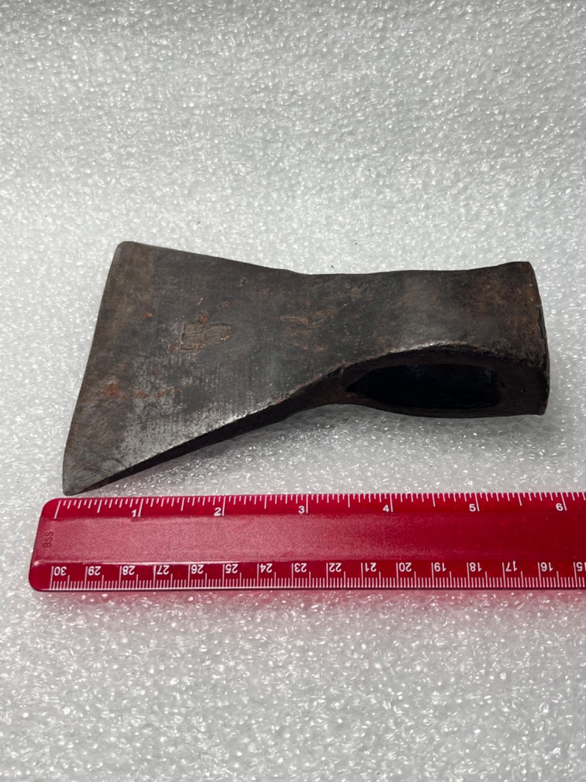 Vintage USSR Axe Head 700g Soviet Hatchet Steel Ready Use Camping Bushcraft