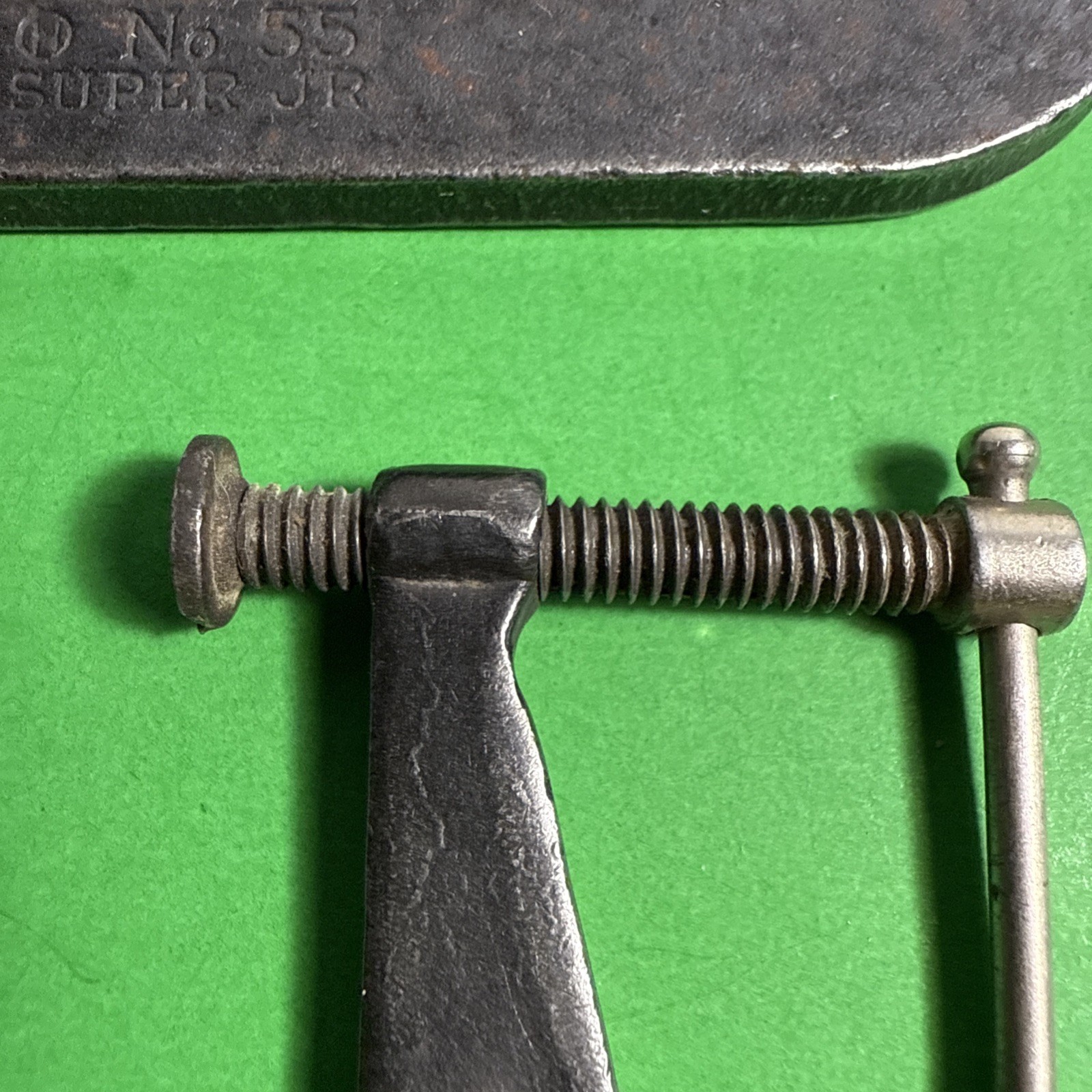 Vintage Cincinnati Tool Co. No. 55-P Super Jr. Forged Steel C -Clamp USA