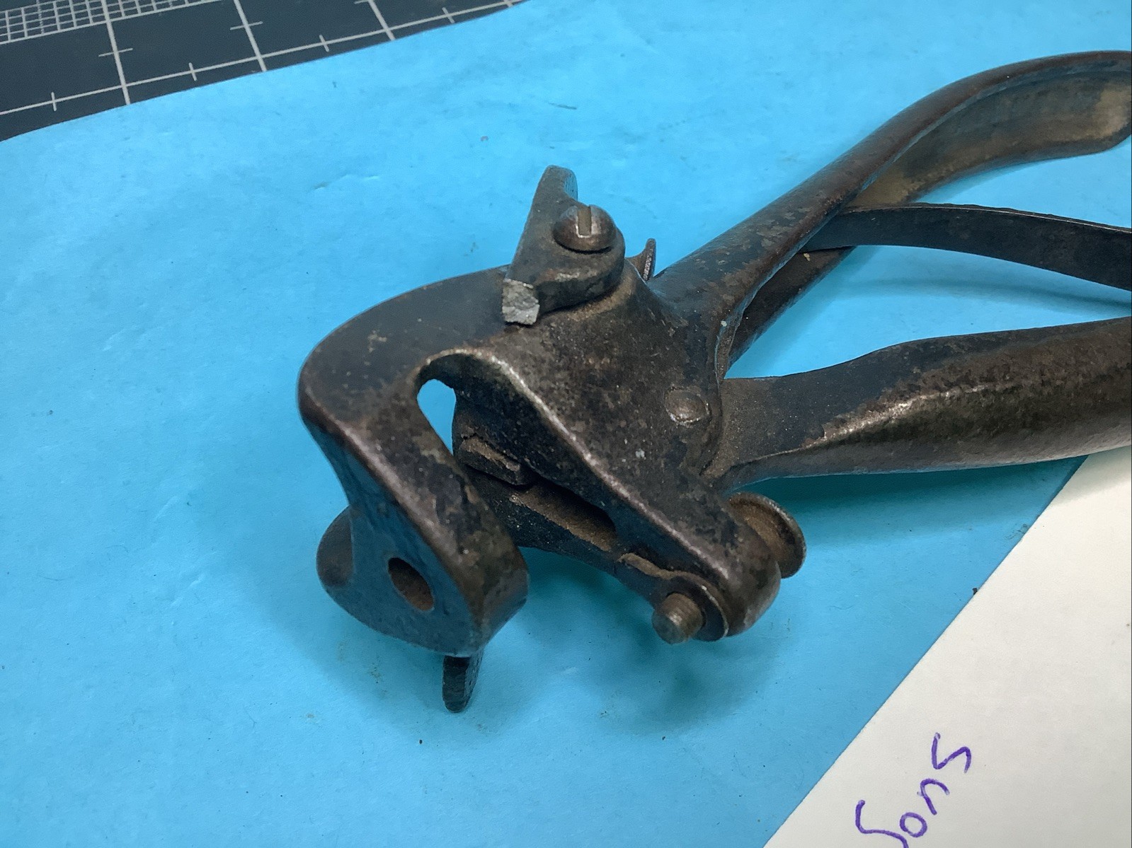 Vintage Disston & Sons (Monarch) Saw Set Tool, Made in USA, Pre-1940