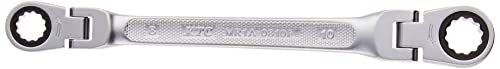 KTC MR1A0810F Ratchet Box End Wrench Spanner Flex Head Double 8x10mm Tool 151mm