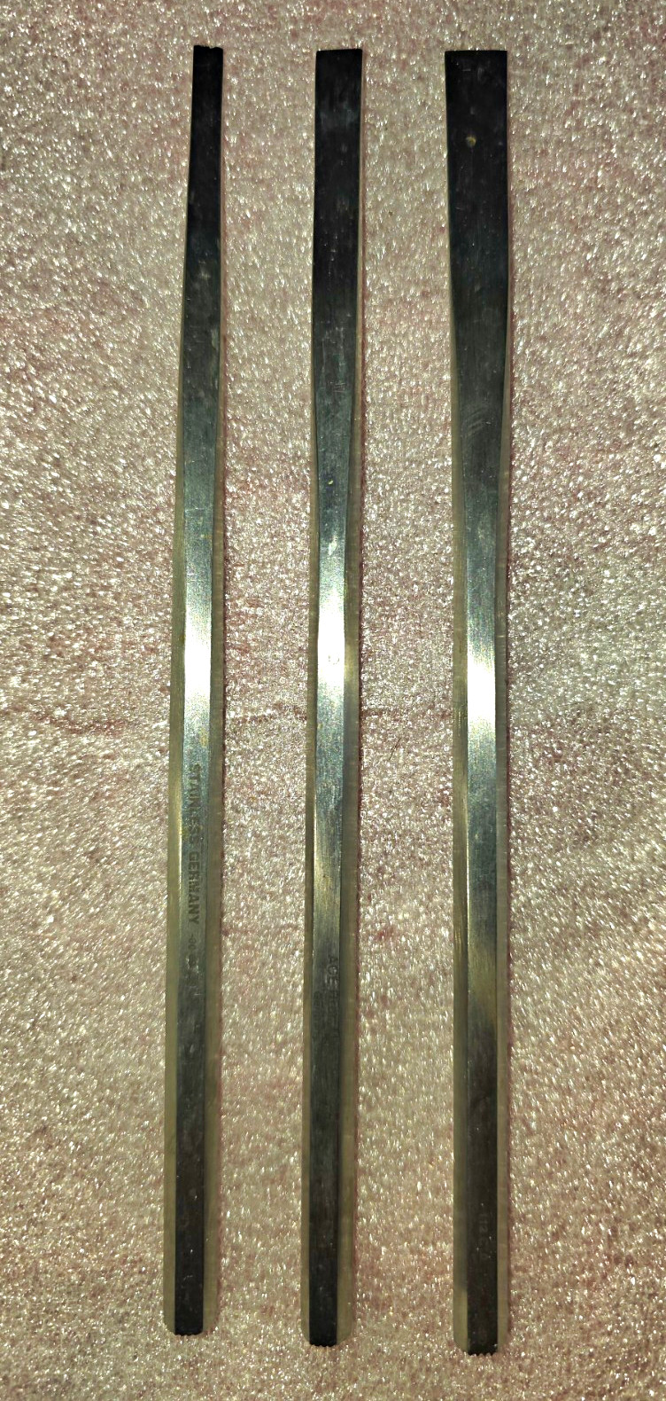 ACE Broc MASS-04-000-63/62/61 Germany SS Chisels Set of 3