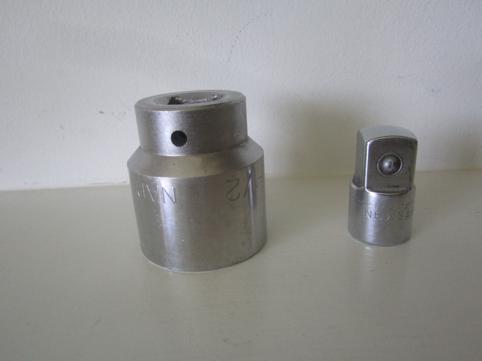 NAPA 1 -1/2″ SOCKET WRENCH 3/4″-Dr 12 Pt NH1248 + CRAFTSMAN 1/2 -3/4 ADAPTER USA