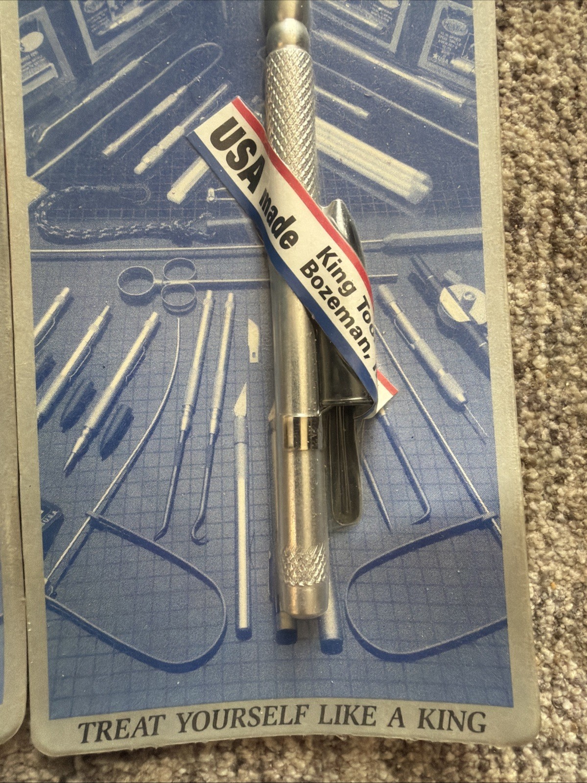 King Tool KPSC Premium Metal Glass & Concrete Scribe Made In Bozeman Montana USA