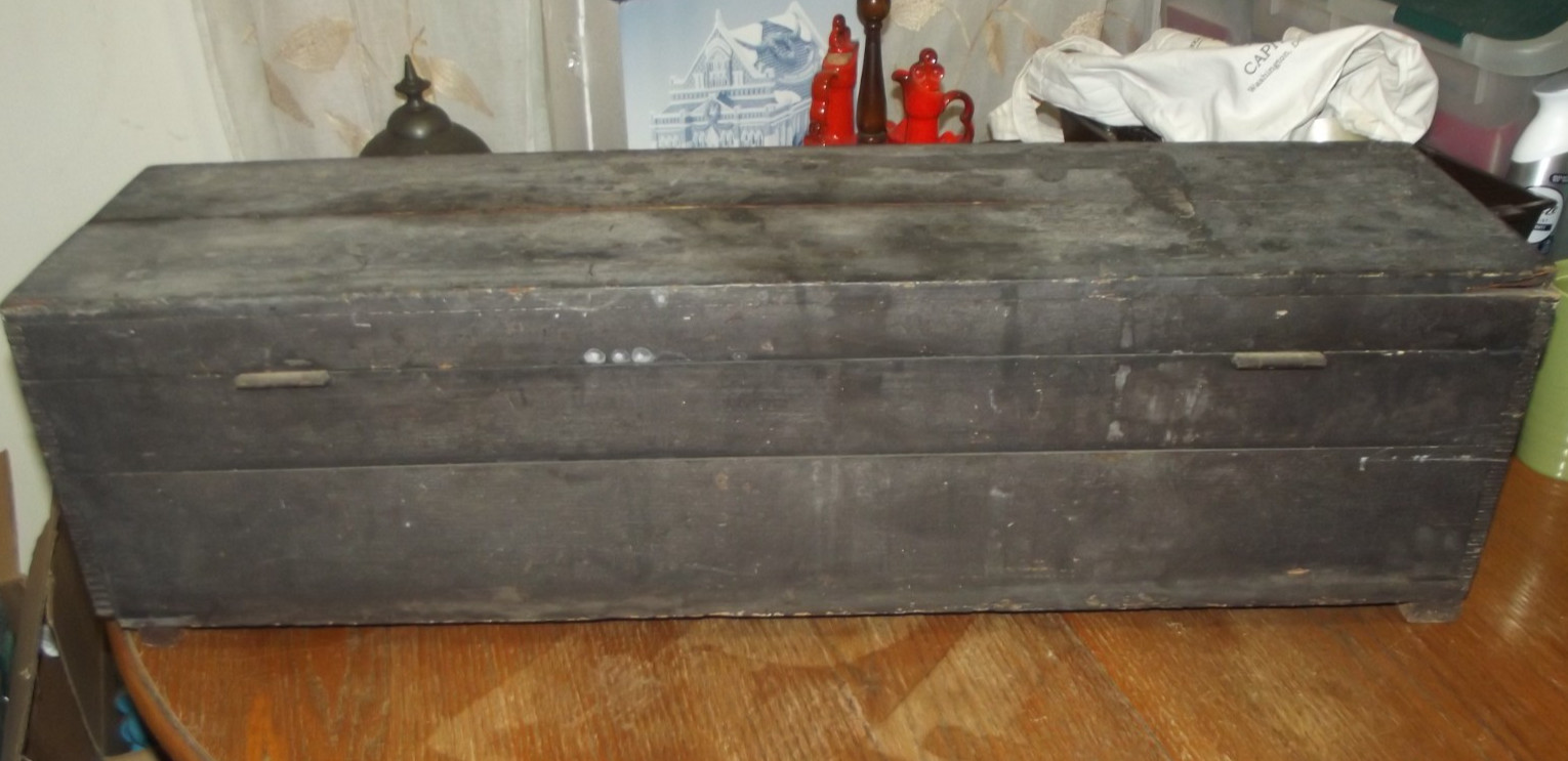 Antique C.E. Jennings shoulder tool chest no 20 for repair or restoration 1915