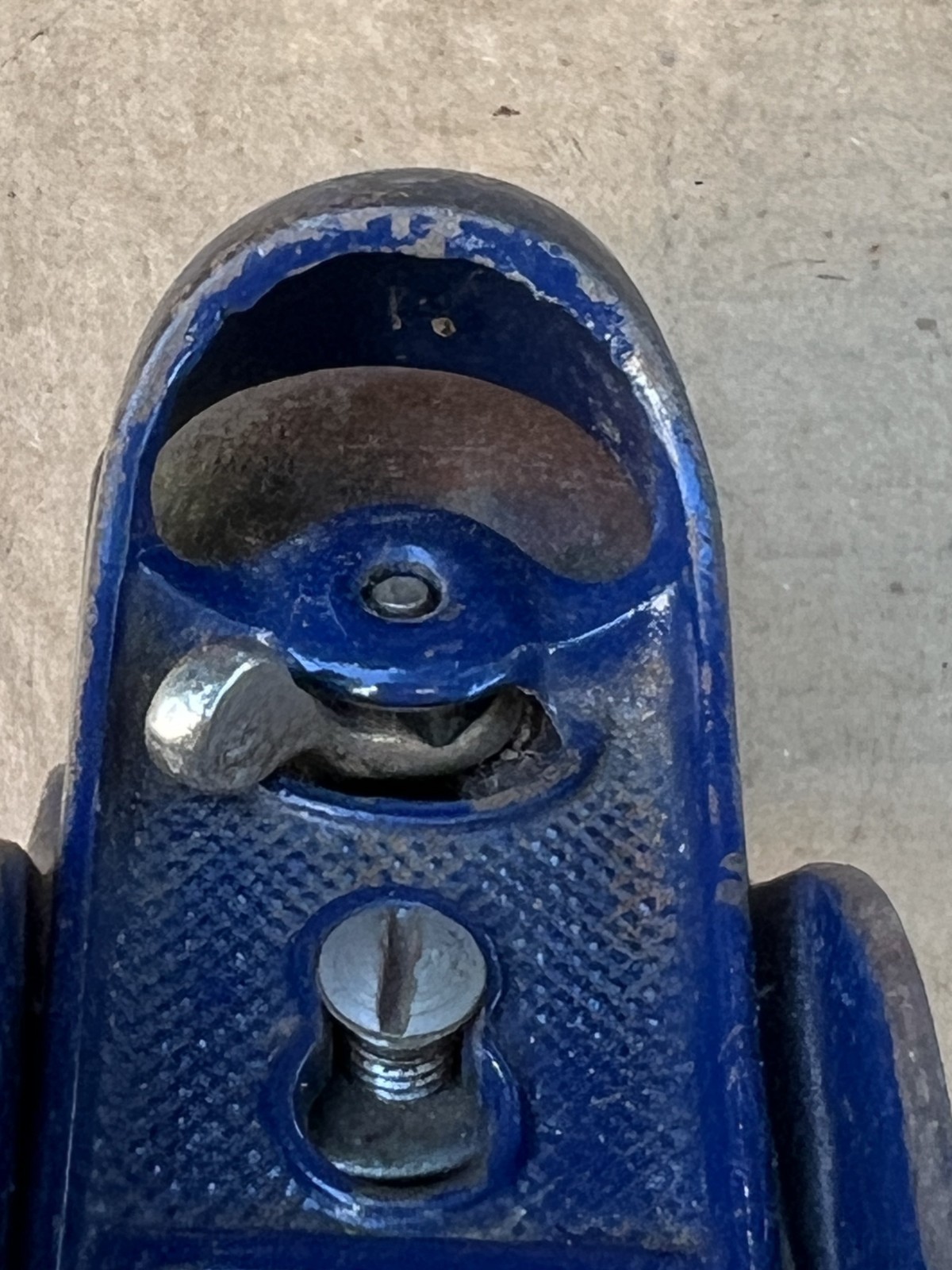 Vintage Record No 9 1/2 Low Angle Block Plane Adjustable Mouth England