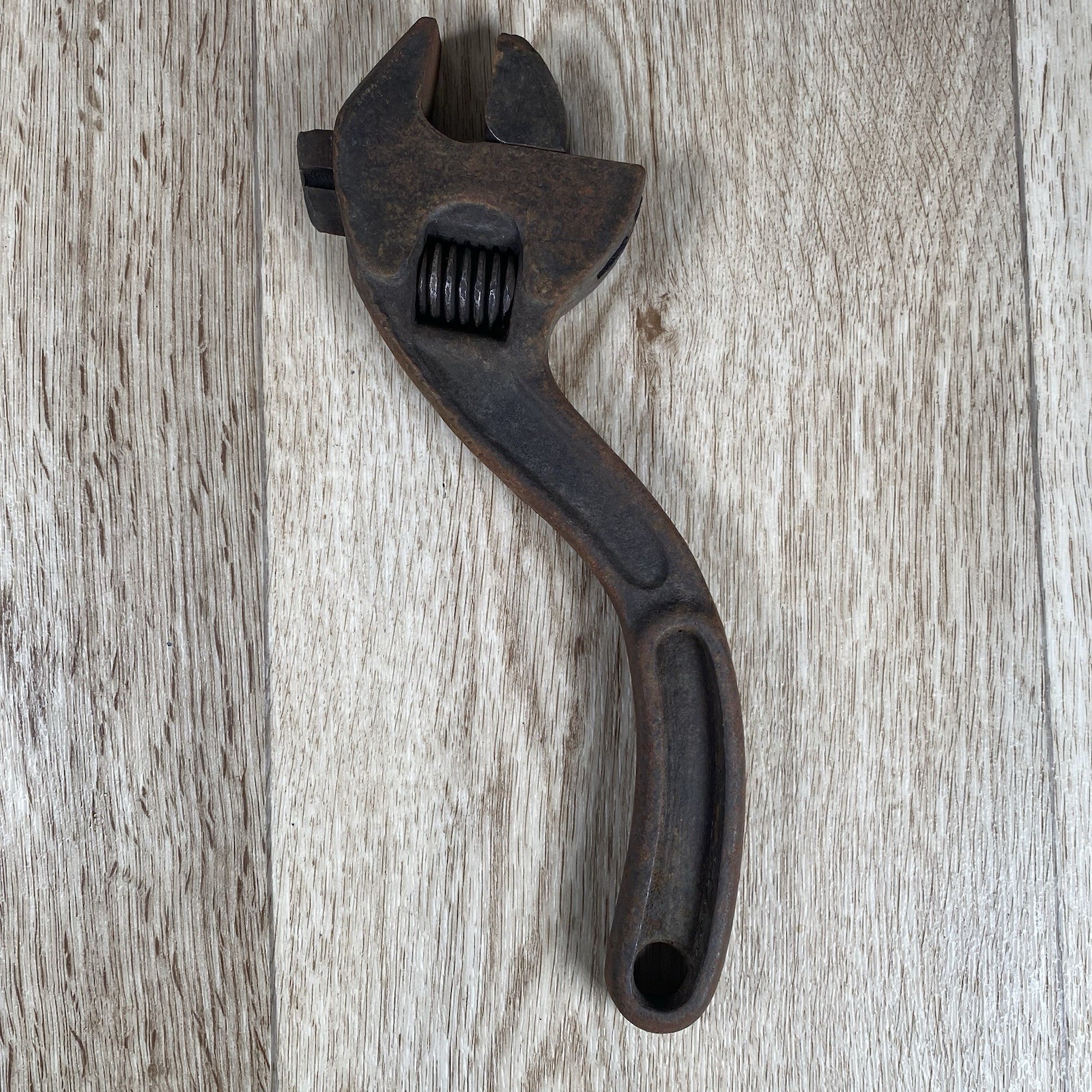 Antique Fordson Adjustable S Wrench Keystone Mfg Co. 10”