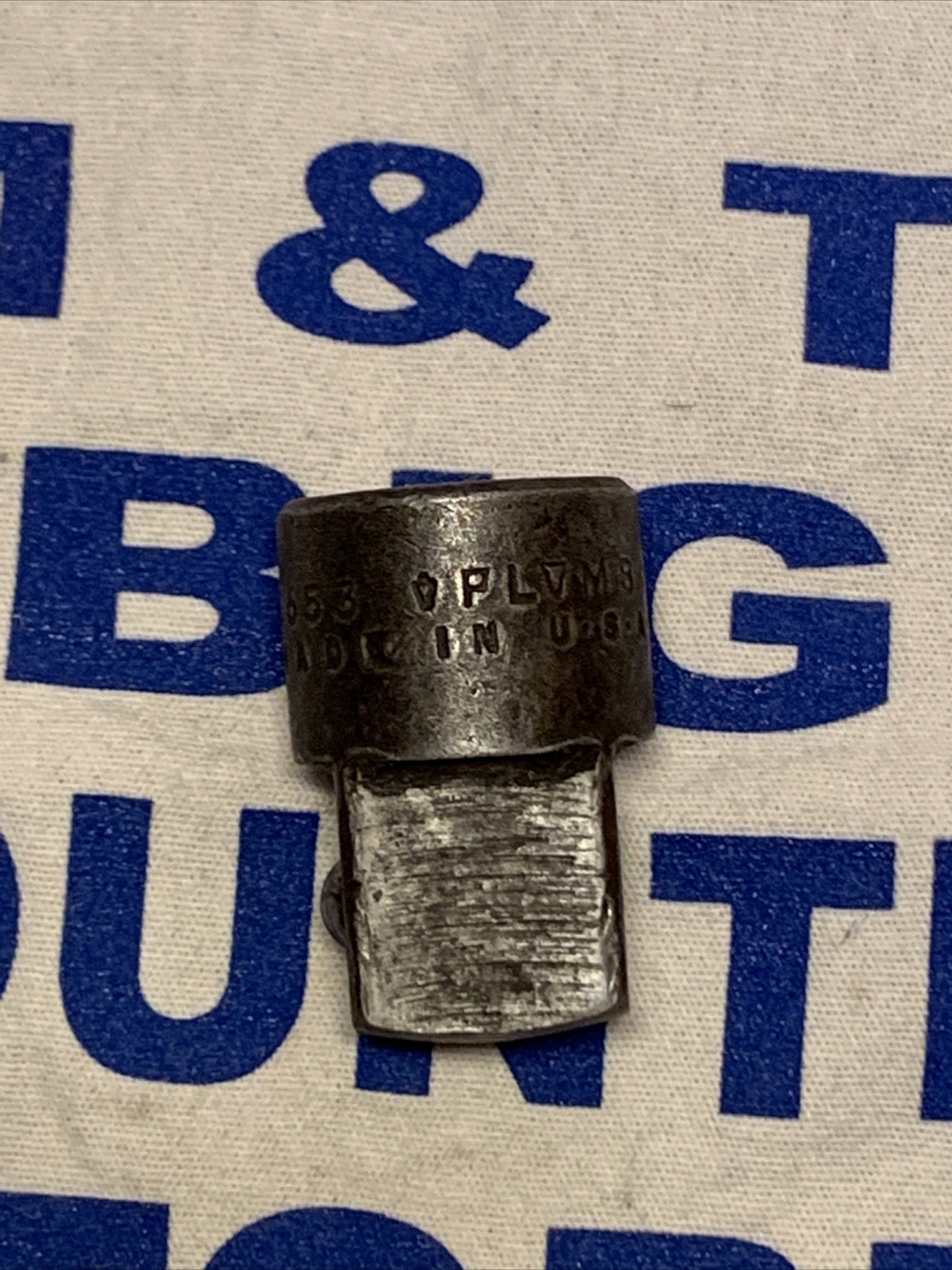 Vintage Plomb Plumb Plvmb USA 1/2″ to 3/4″ Socket Adapter 5653