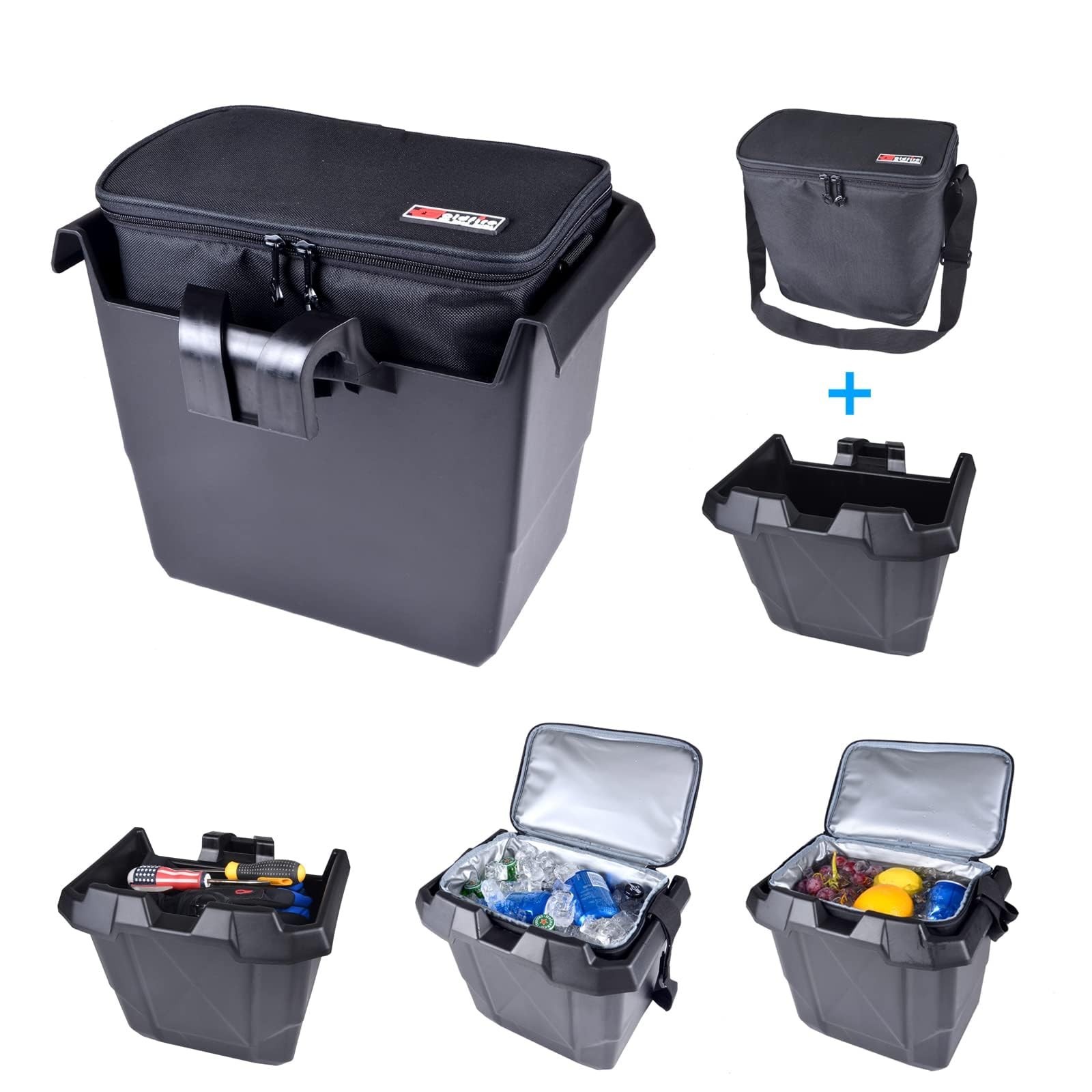 Under Seat Storage Bin Compatible with Can-Am Defender Max HD8 HD10 H5 H6 201…