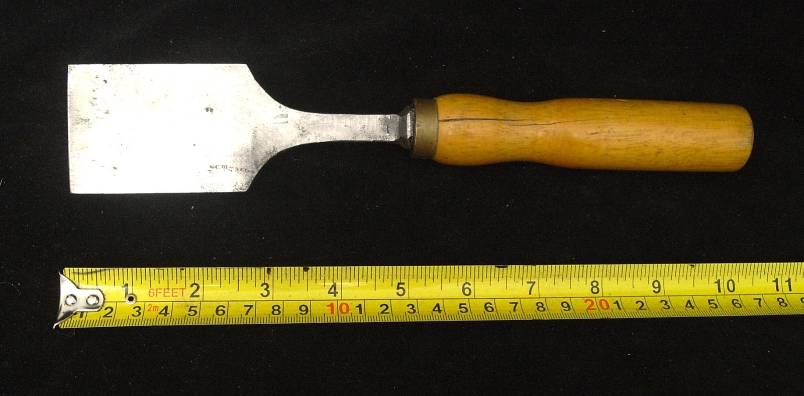 VINTAGE EARLY 2″ BUCK BROTHERS CAST STEEL FIRMER or PARING CHISEL EX CONDITION