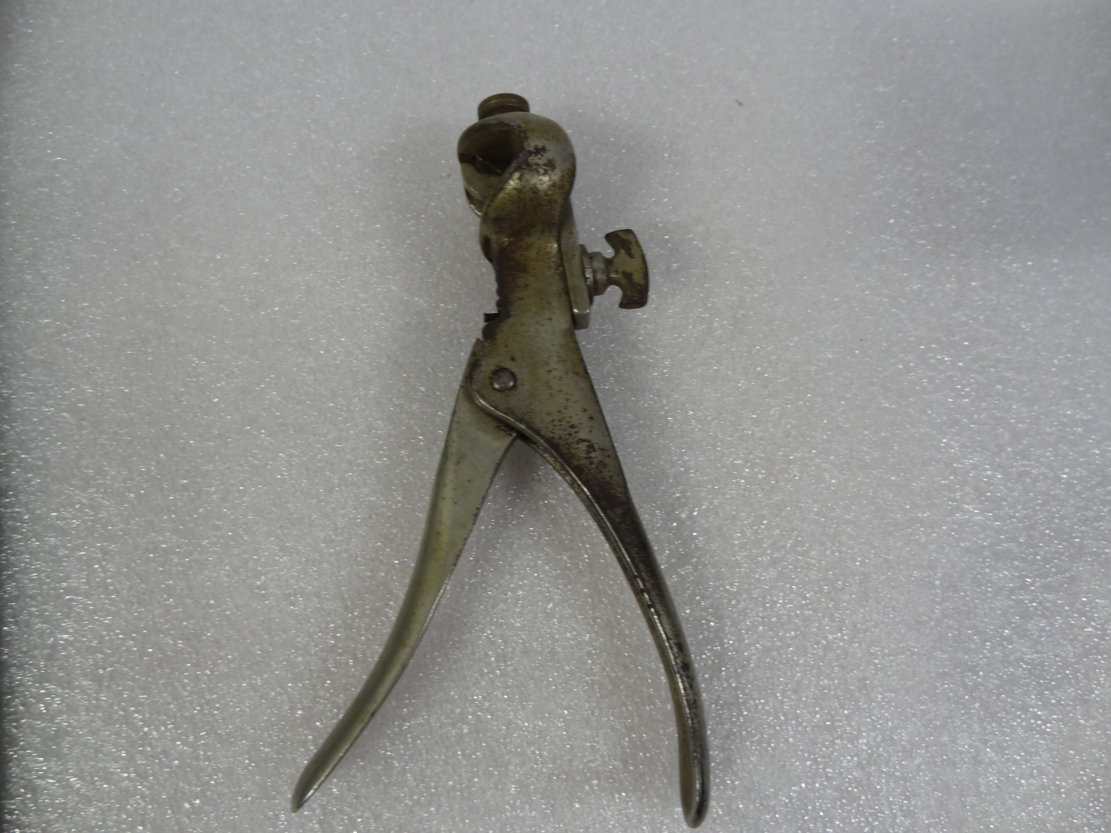 Vintage E.C. Stearns 7″ Saw Set Pliers Syracuse NY Ex. Working Cond. 385 435